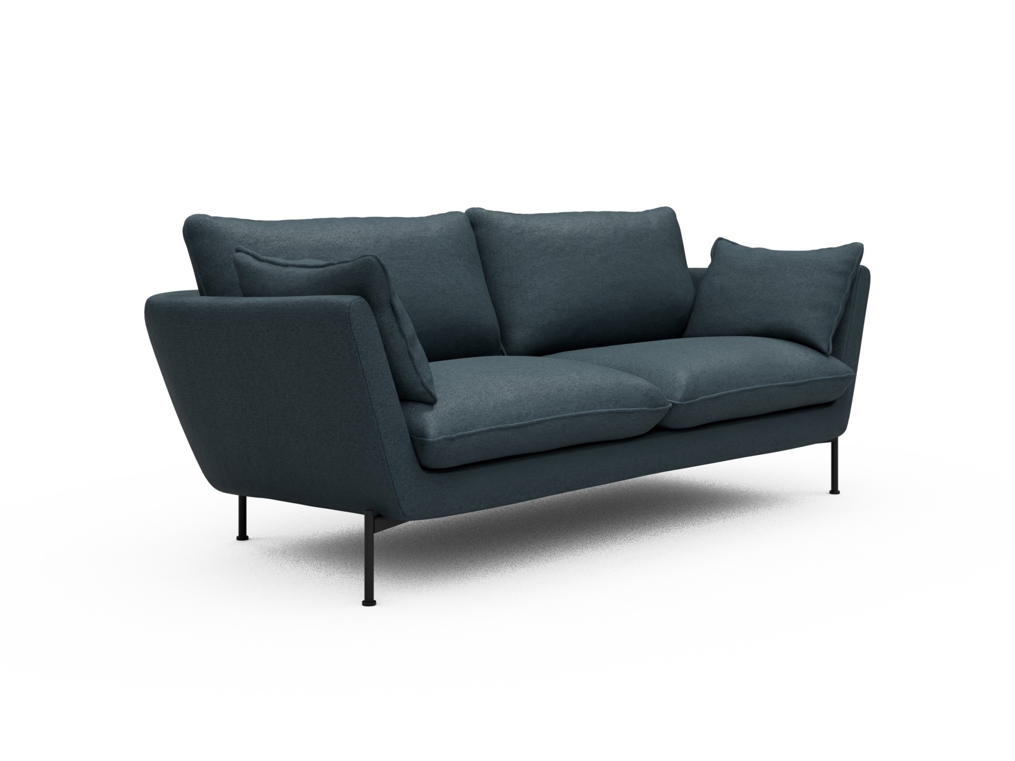 Skandi Home Sofa Anton 2-Sitzer Denari-Royal-Blue moebelfaktor