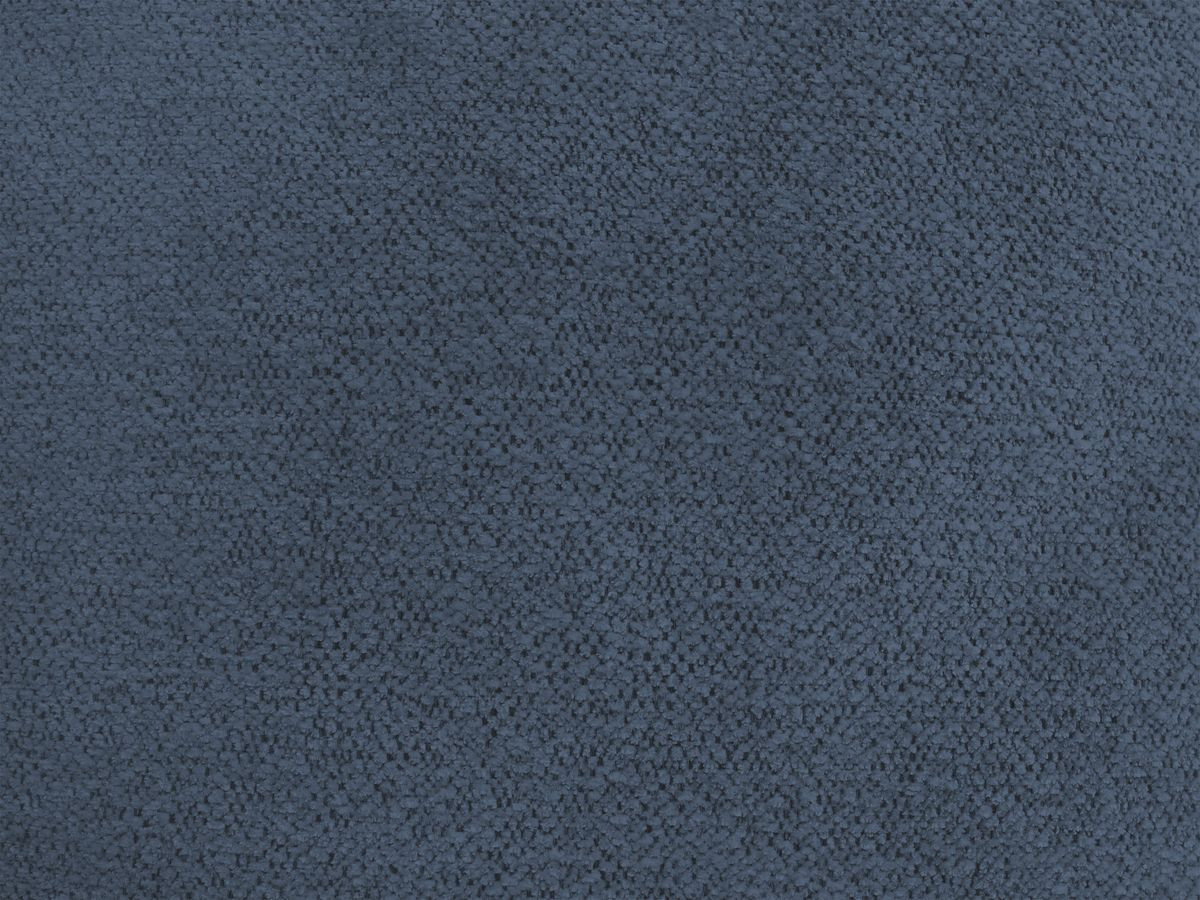 Bobochic Roxelane Pouf Melange-Stoff Dunkelblau