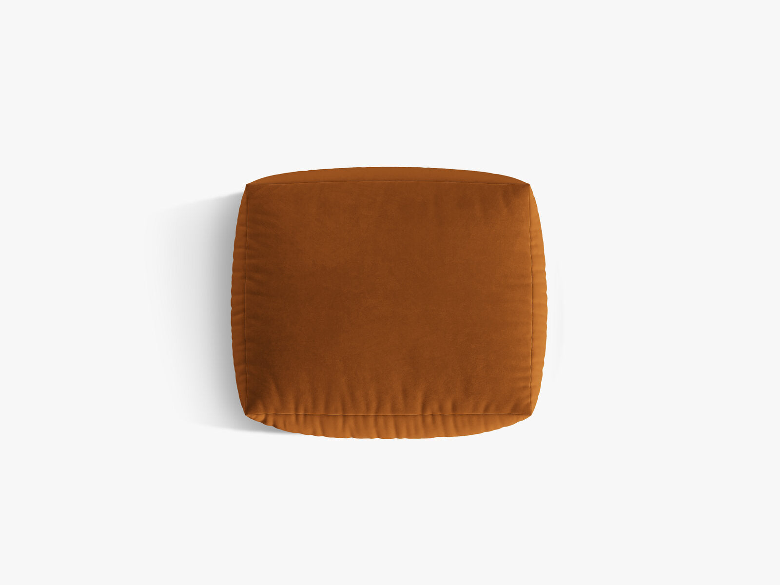 Micadoni Hocker Chris 1-Sitzer Samt Terrakotta