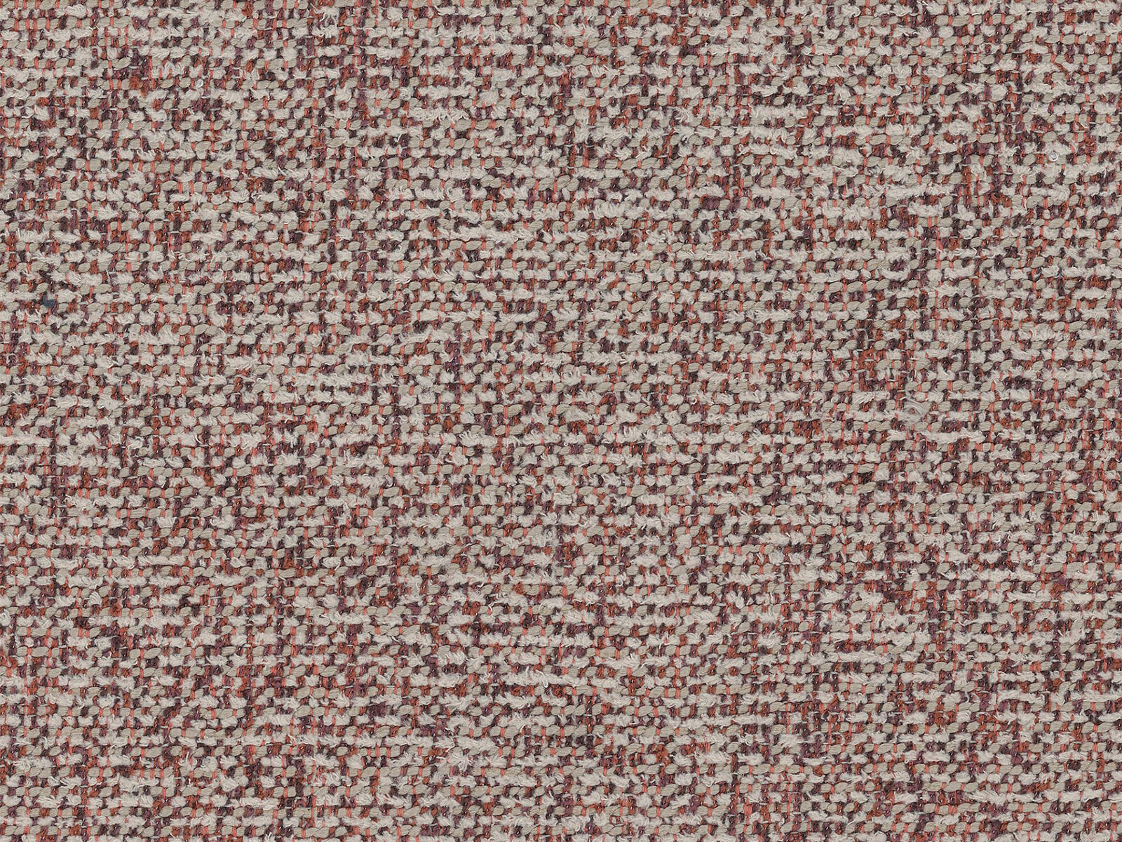 Micadoni Ecksofa Kate 4-Sitzer Links Strukturierter Stoff Puente Rosa Melange