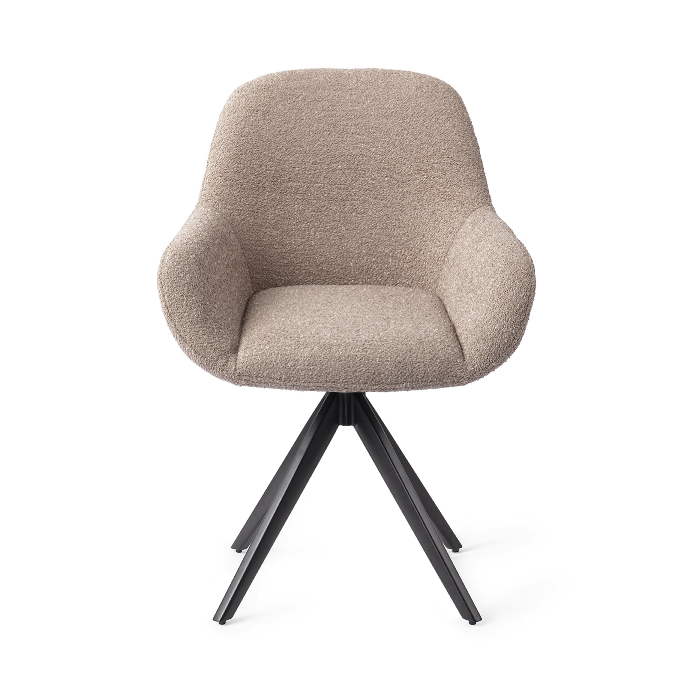 Jesper Home Esszimmerstuhl Kushi Stone Haze Turn Schwarz