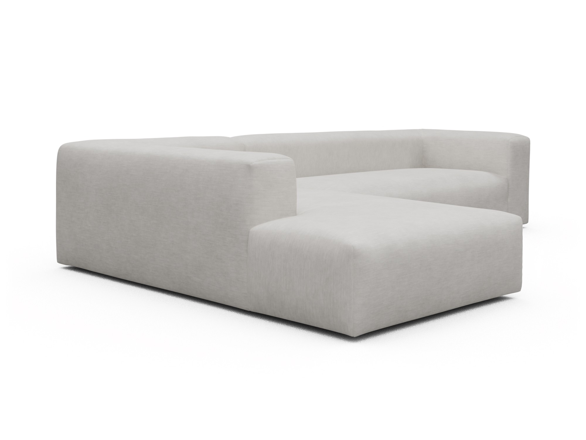 Skandi Home Ecksofa Fred Relax-Ecke links mit 2,5-Sitzer Vivus-Dusty-Off-White moebelfaktor