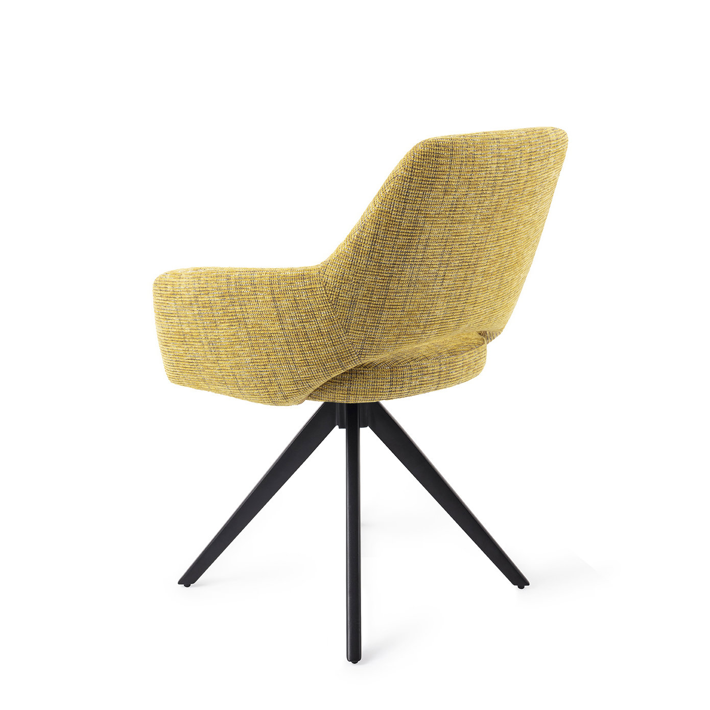 Jesper Home Esszimmerstuhl Yanai Lemon Lines Turn Schwarz
