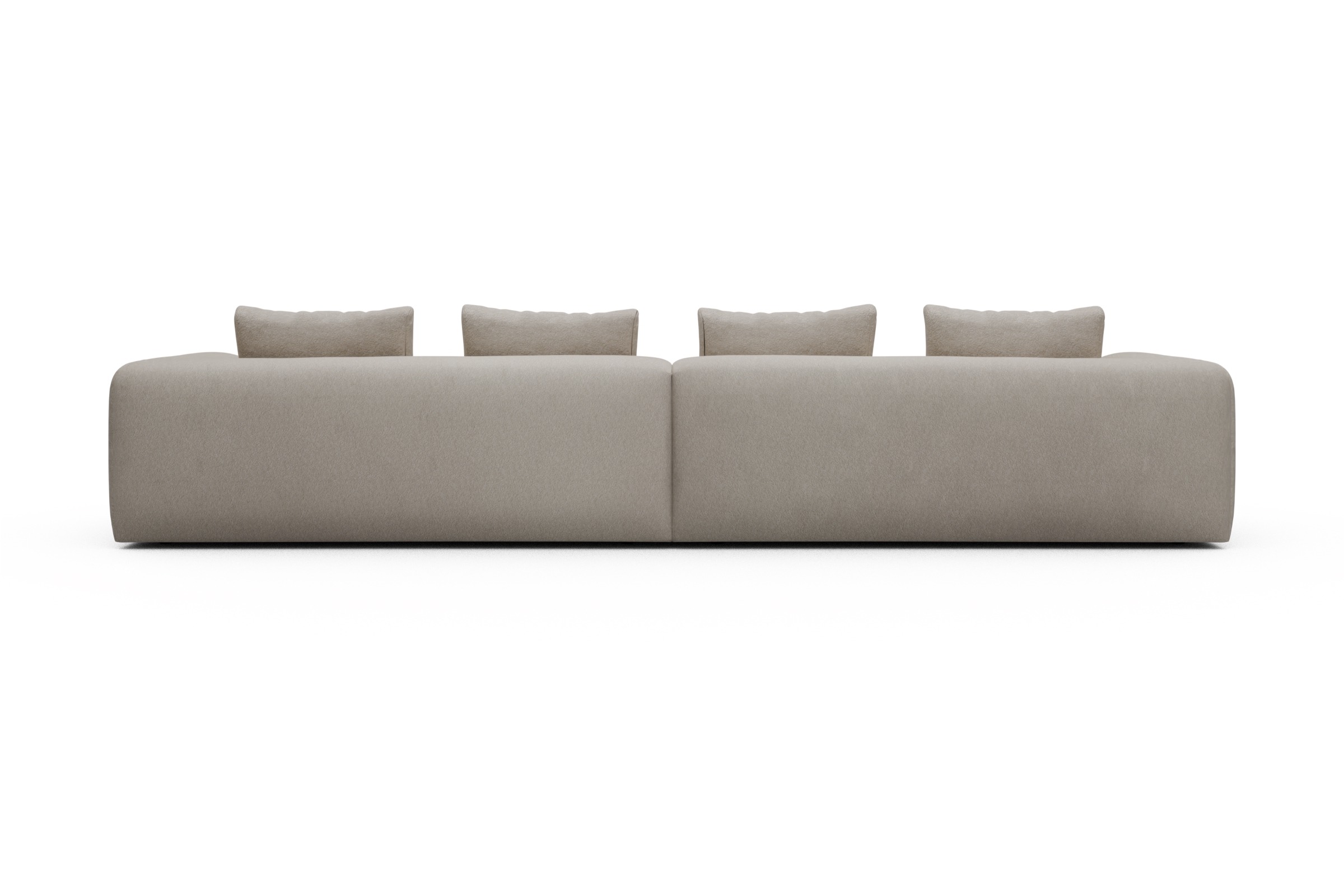 Sofa Modulares XXL Sofa Fred 5-Sitzer Aivi-Lace-Beige