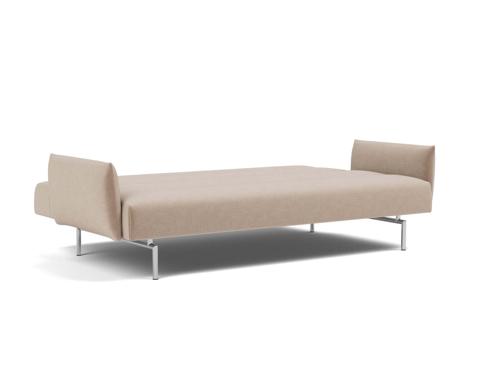 Schlafsofa Jillis mit Armlehnen Chenille Esina 417-Mocha