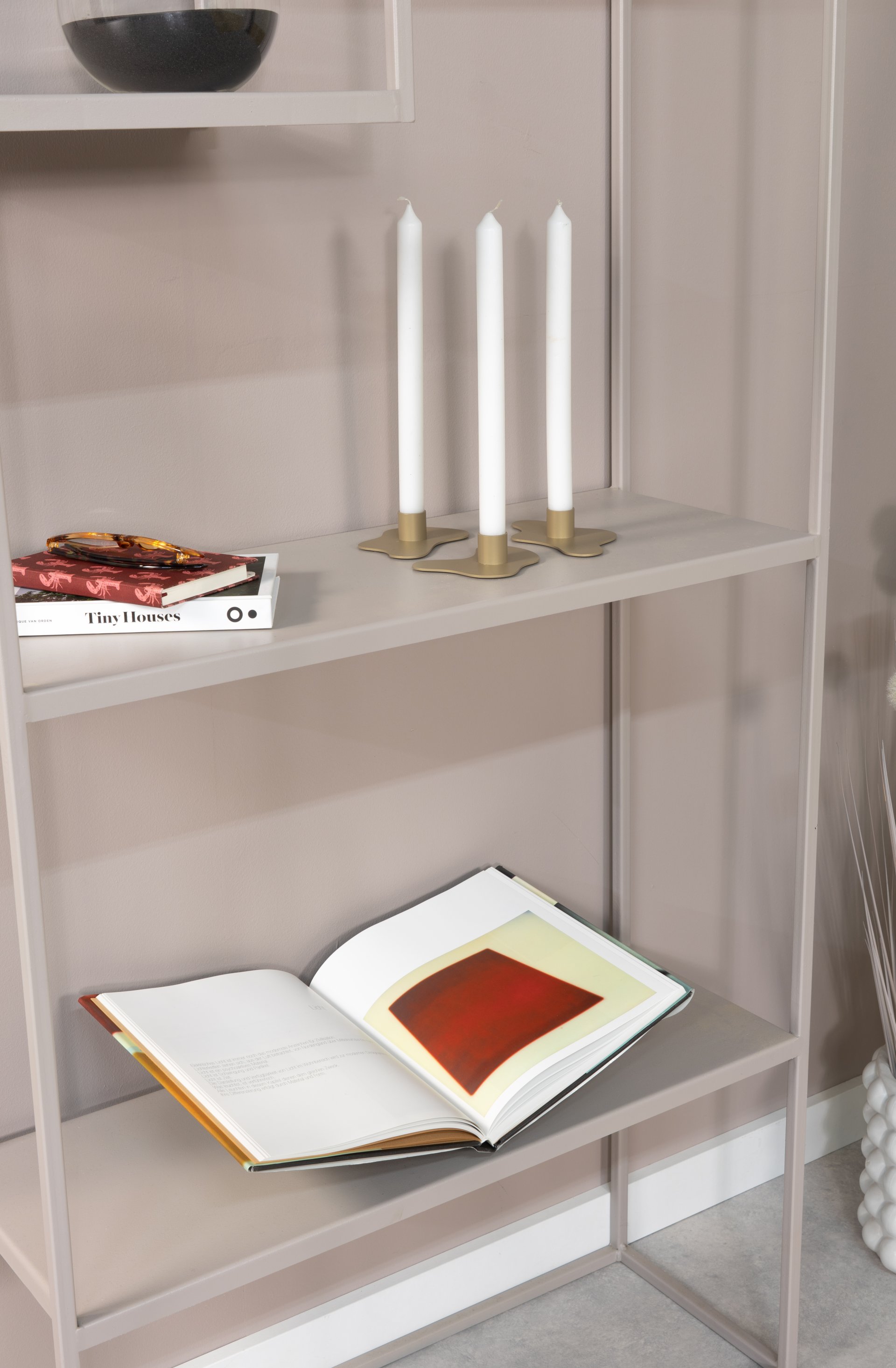 Spinder Design Bücherregal Atalanta Schwarz