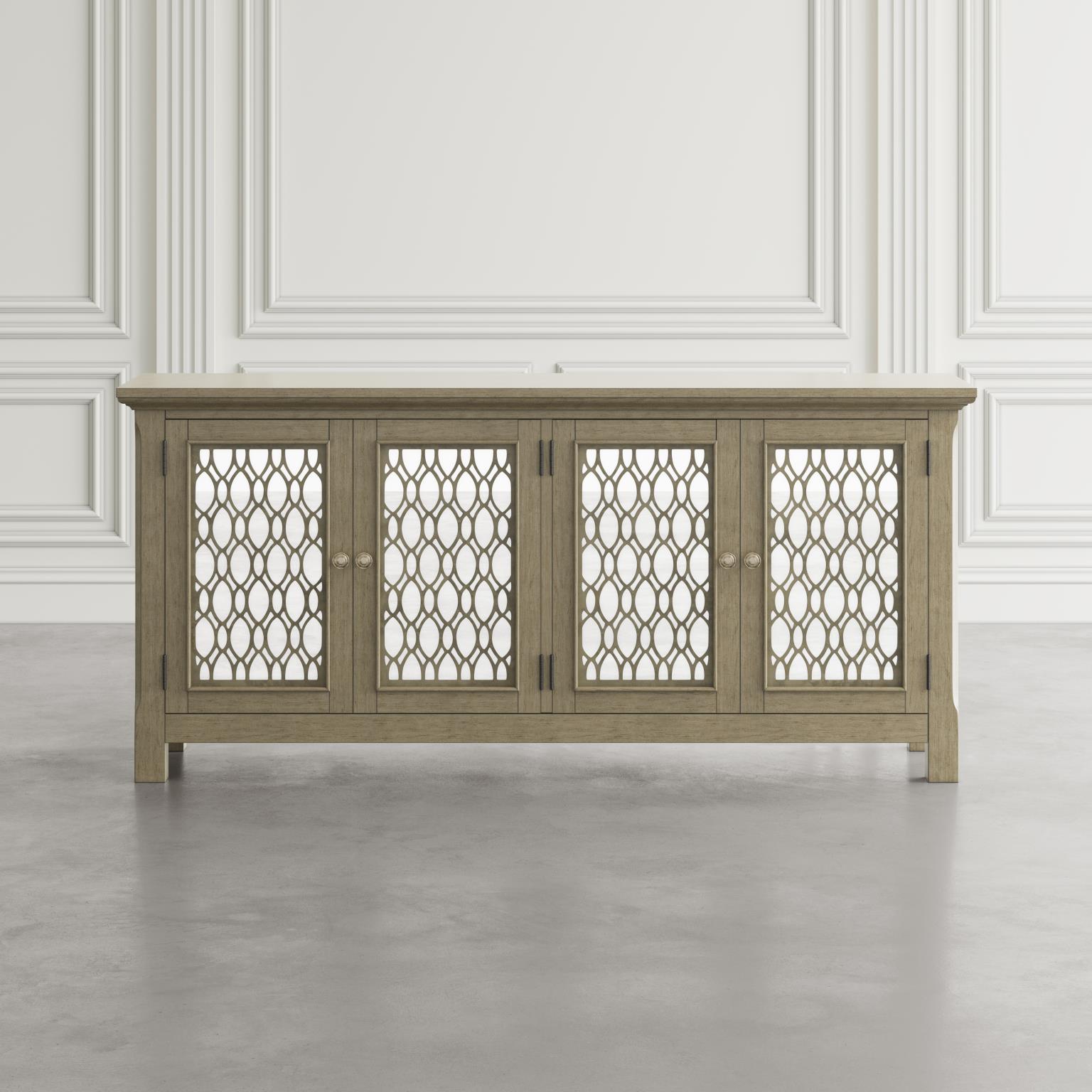 Livin Hill Kommode 4-türig Avola Gold, silberbraun AV2250-69
