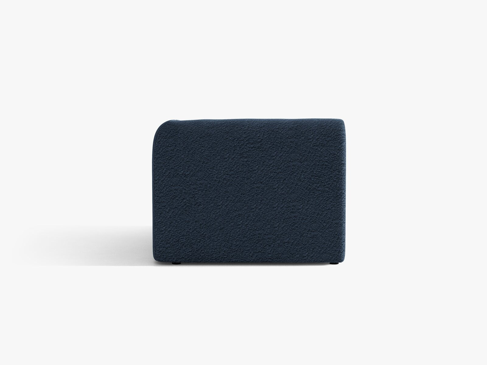 Micadoni Eckmodul Miley 1-Sitzer Rechts Boucle Baloo Dunkelblau