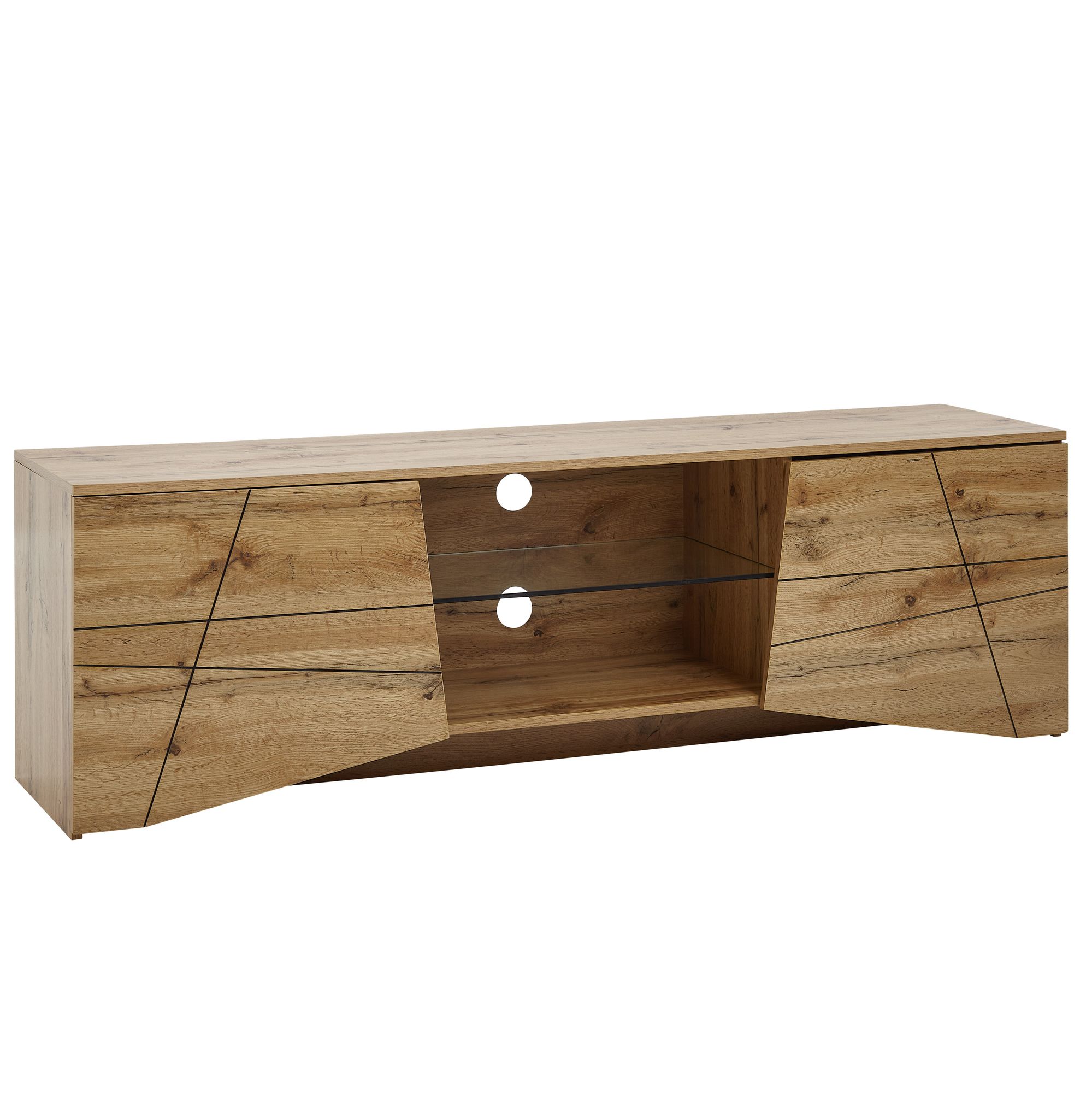 TV-Board Anholt Braun 160 × 40 × 50 cm