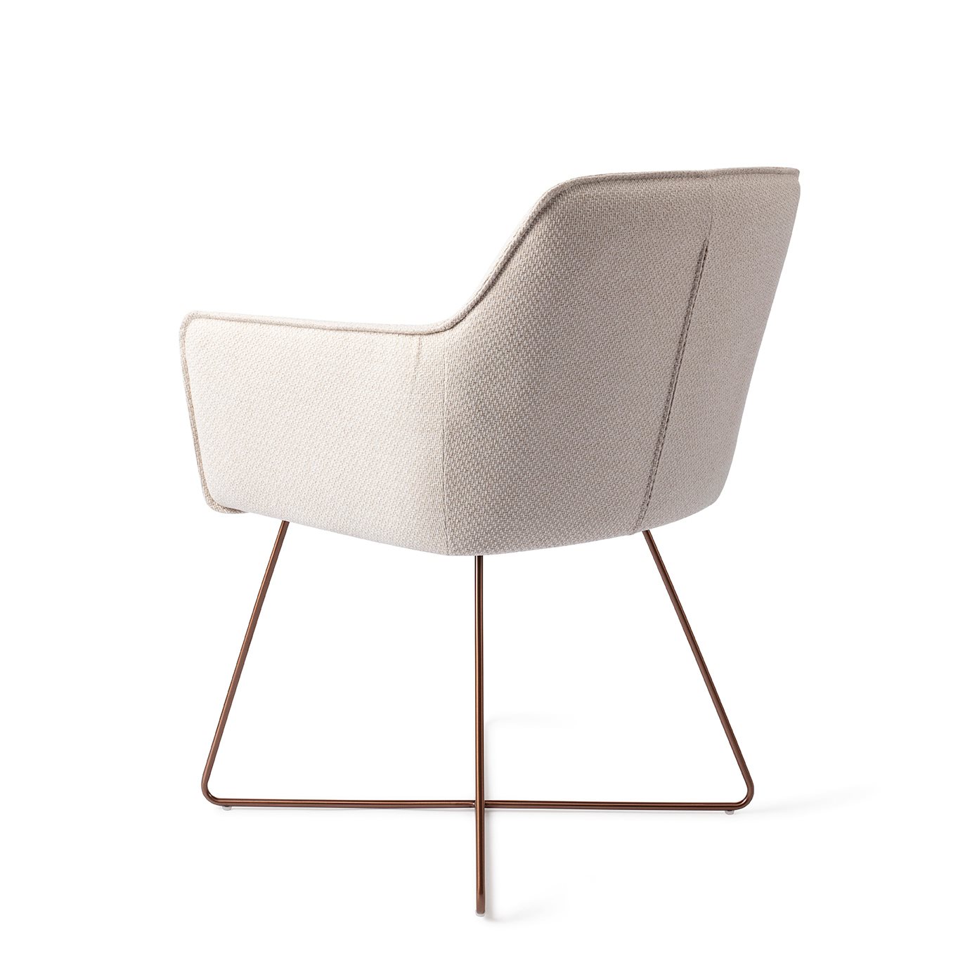 Jesper Home Esszimmerstuhl Hofu Enoki Cross Rosa