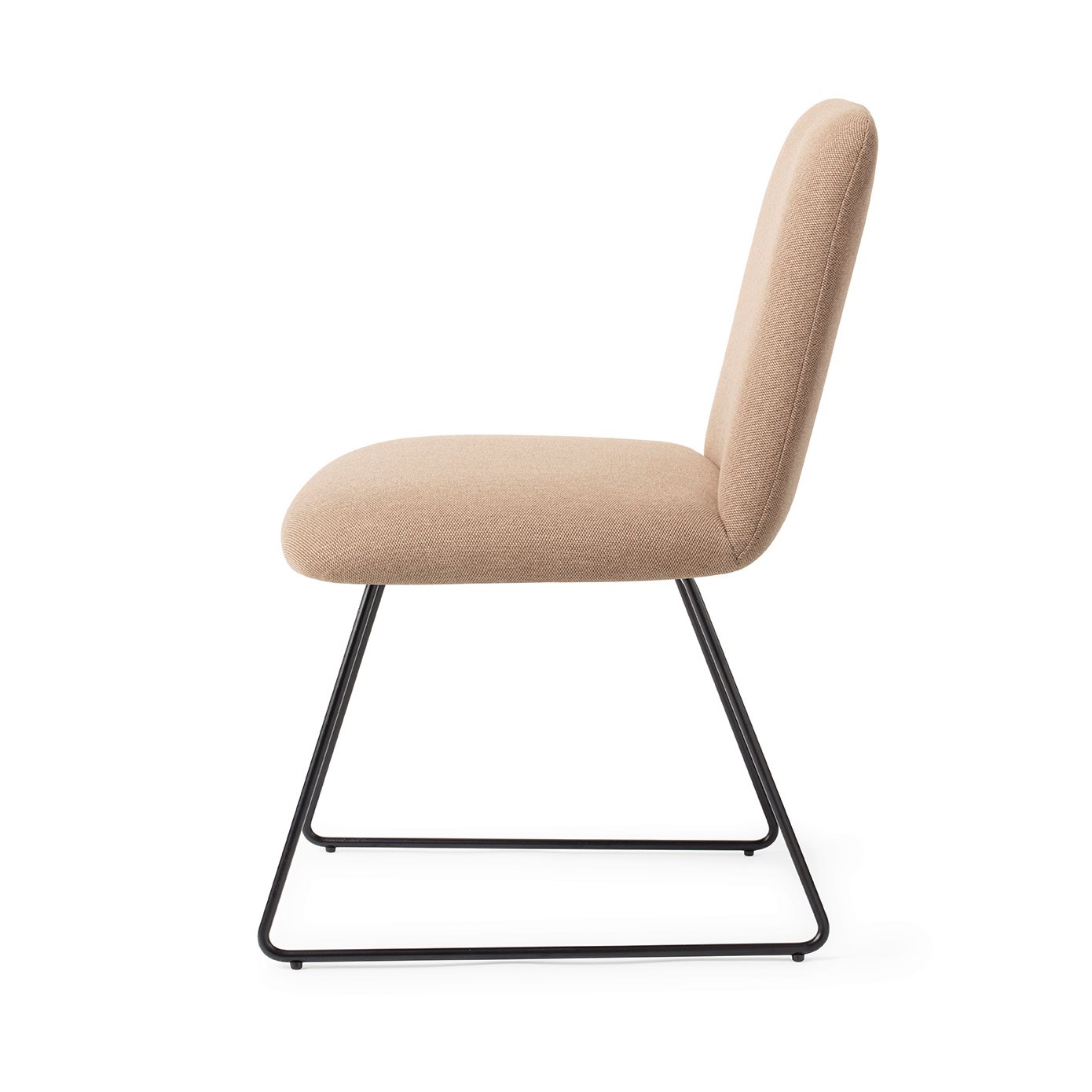 Jesper Home Esszimmerstuhl Taiwa Whisper-Wheat Slide Schwarz