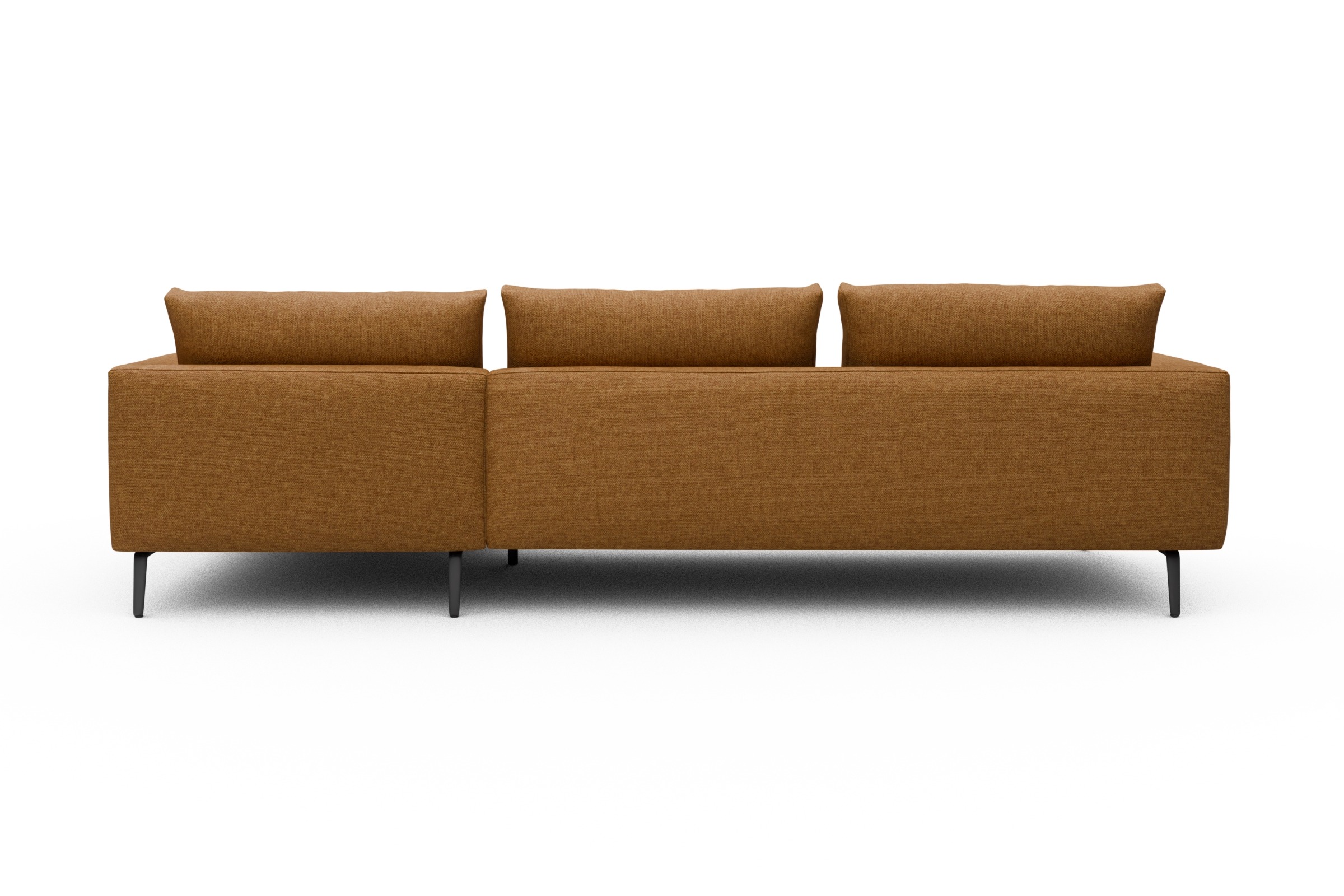 Ecksofa Karl Chaiselongue rechts mit 2,5-Sitzer Sama-Cur