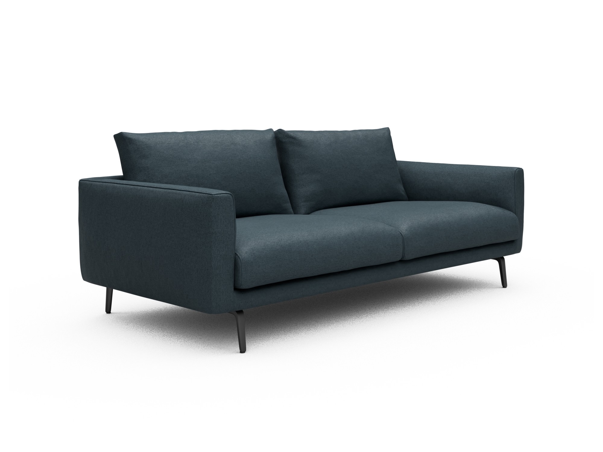 Skandi Home Sofa Karl 3-Sitzer Denari-Royal-Blue moebelfaktor