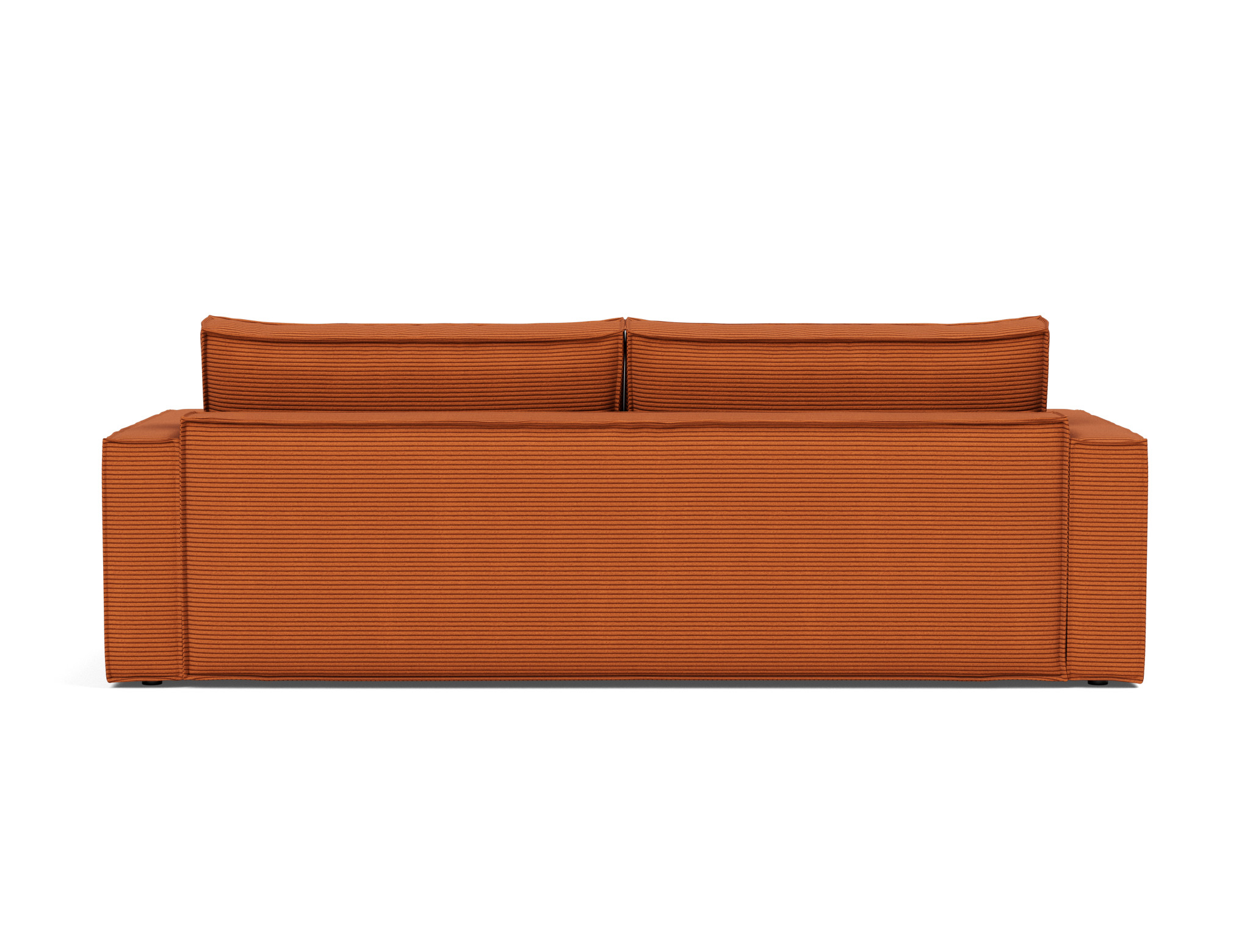 Schlafsofa Newilla Kord Corduroy 595-Burnt-Orange