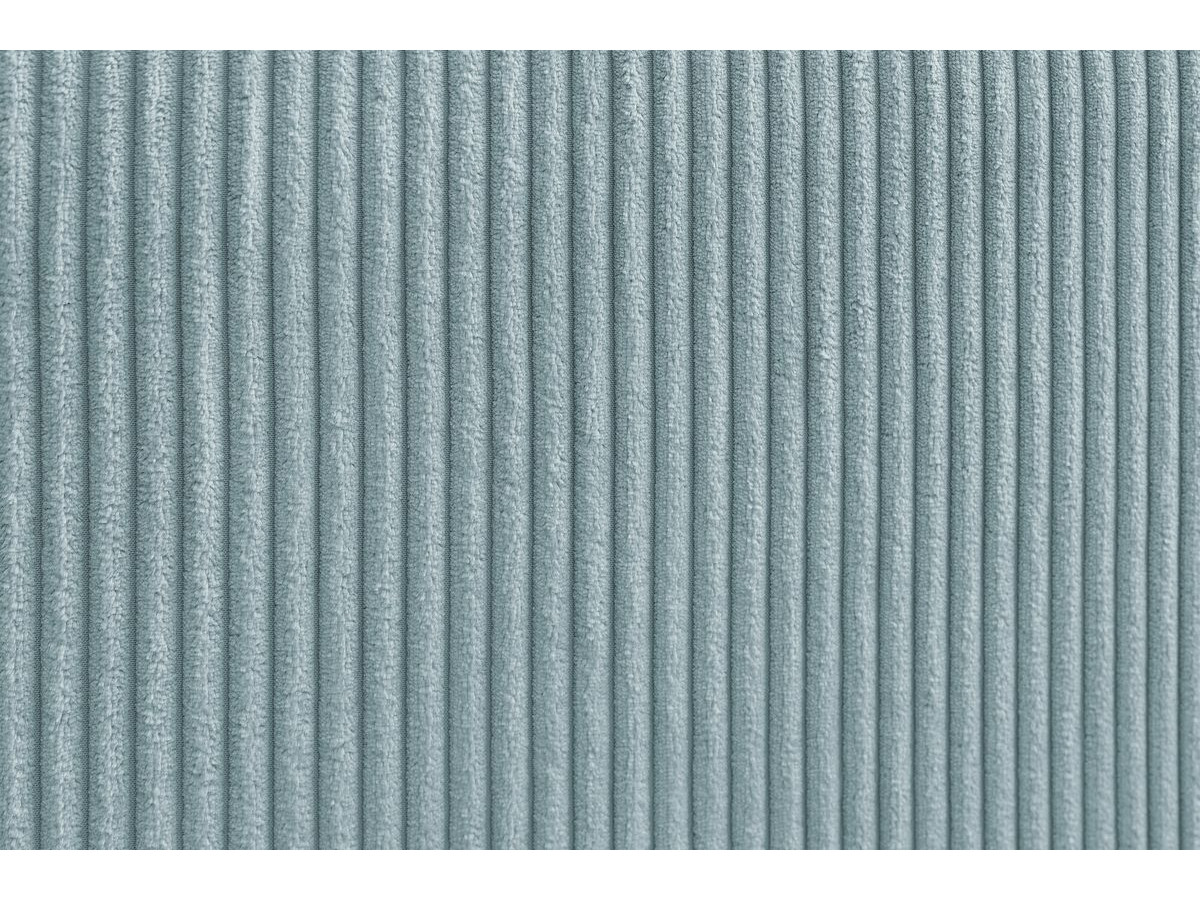 Bobochic Nihad Sofa 3-Sitzer Cordsamt Hellblau