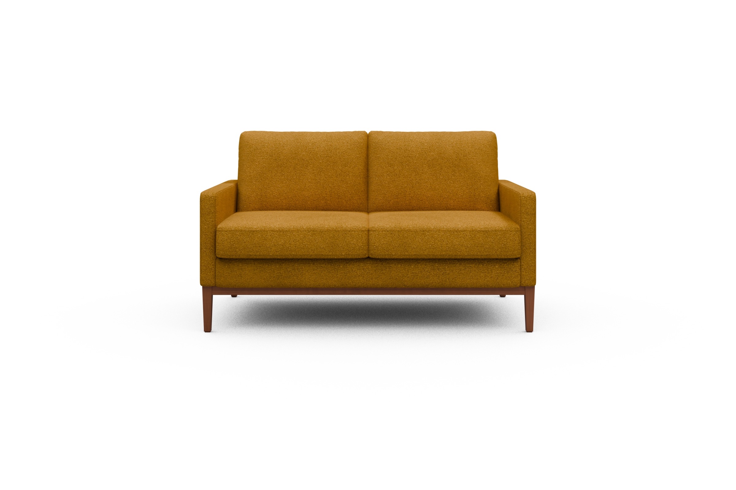 Skandi Home Sofa Bodo 2-Sitzer Boucle-Ochre moebelfaktor