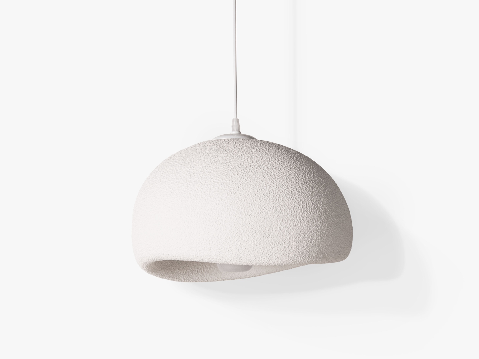 Micadoni Edu Pendelleuchte Weiß 60cm