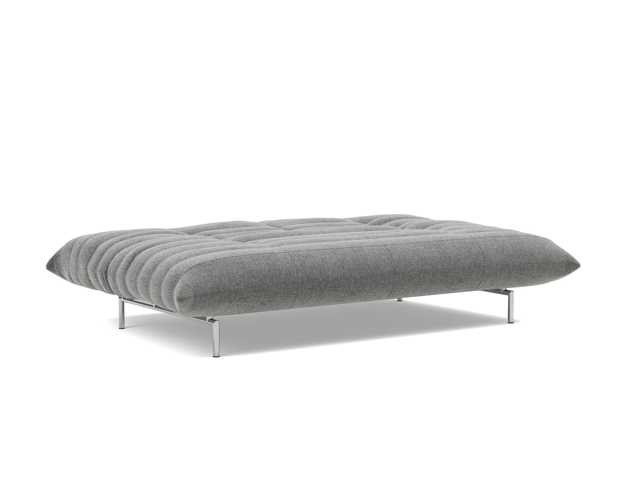 Schlafsofa Mikunjo Strukturierter Stoff Twist 563-Charcoal