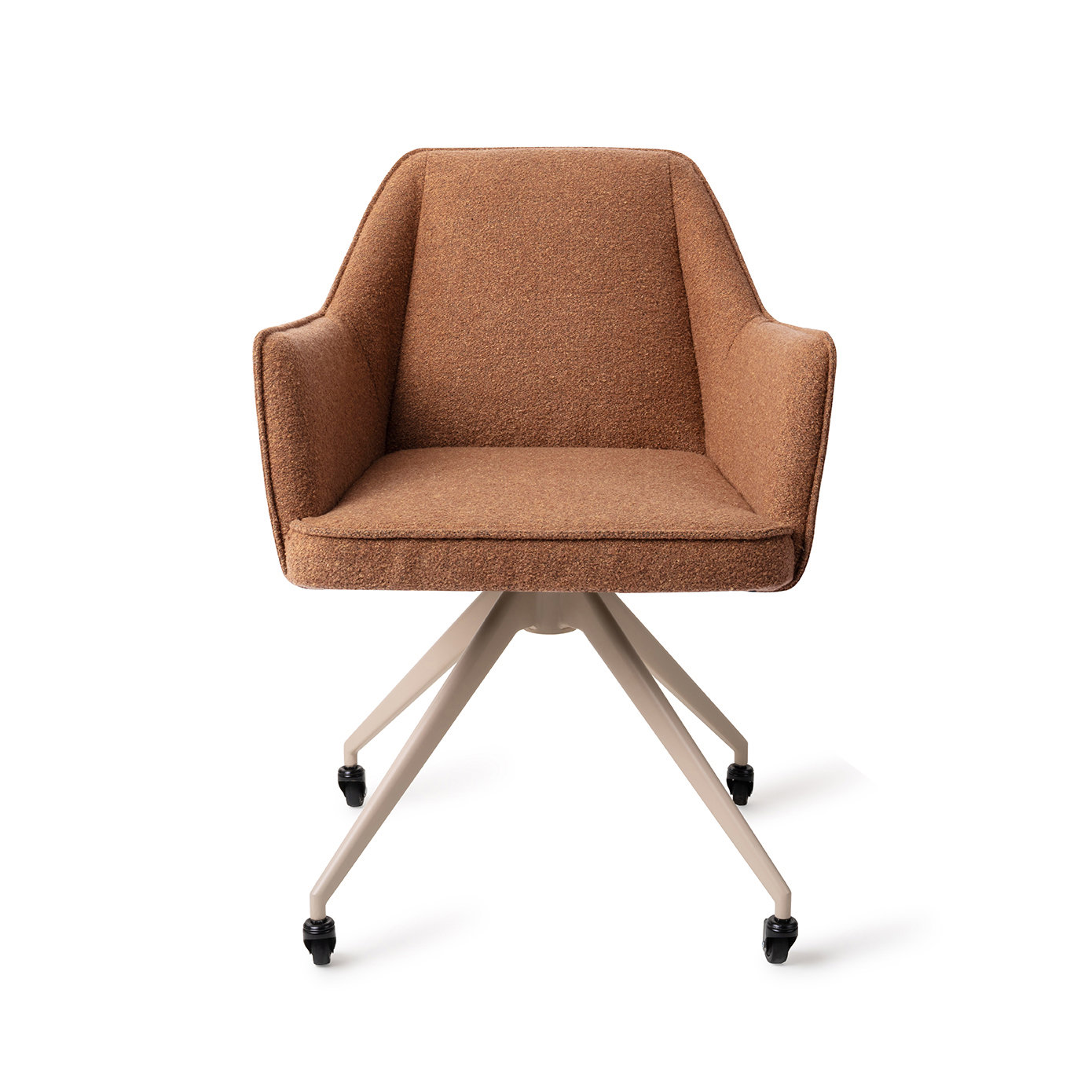 Jesper Home Esszimmerstuhl Tome Cinnamon Bun Glide Beige
