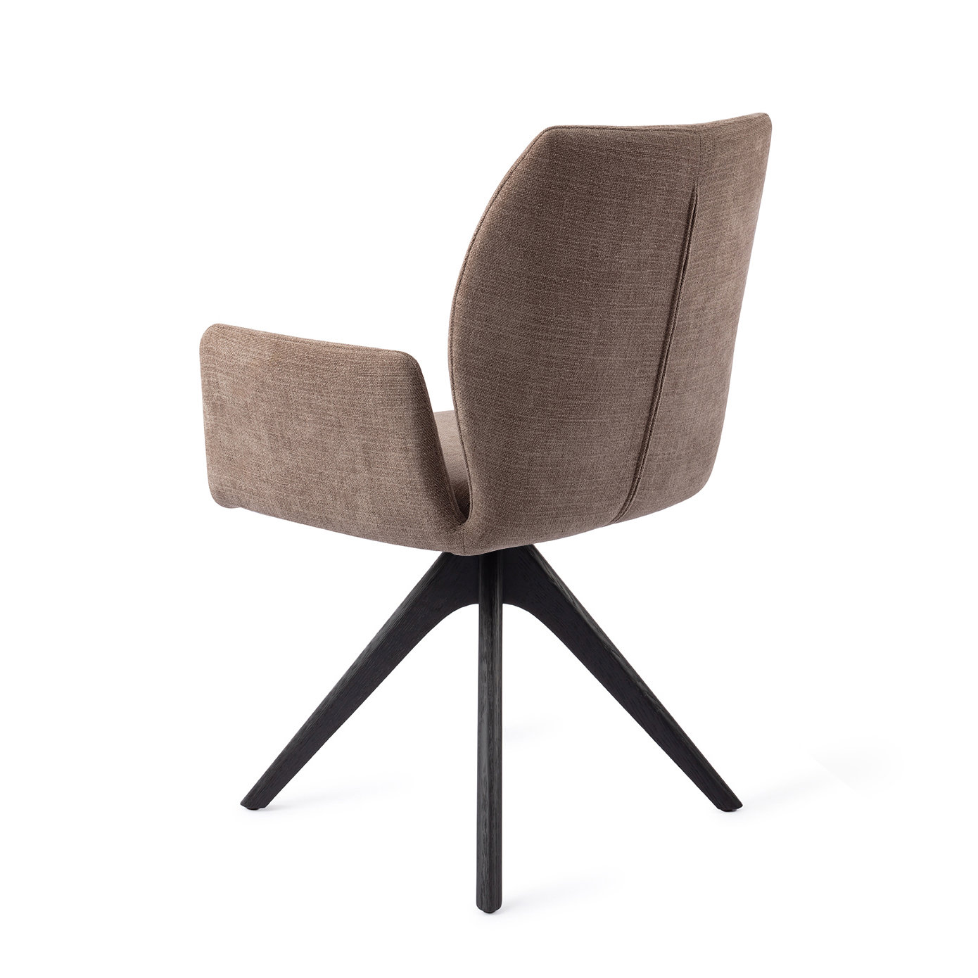 Jesper Home Esszimmerstuhl Misaki Mocha Mist Revolve Eiche Schwarz