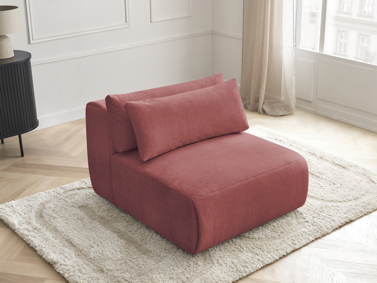 Bobochic Jana Sofamodul 1-Sitzer Samt Orange