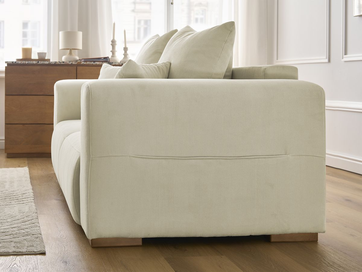 Bobochic Sidonie Sofa 2-Sitzer Cordsamt Beige