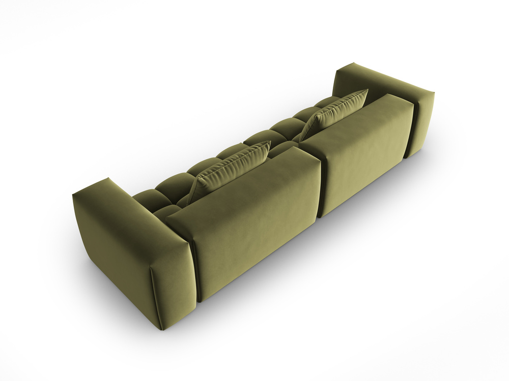 Cosmopolitan Design Sofa Verona 5-Sitzer Samt Casino Hellgrün