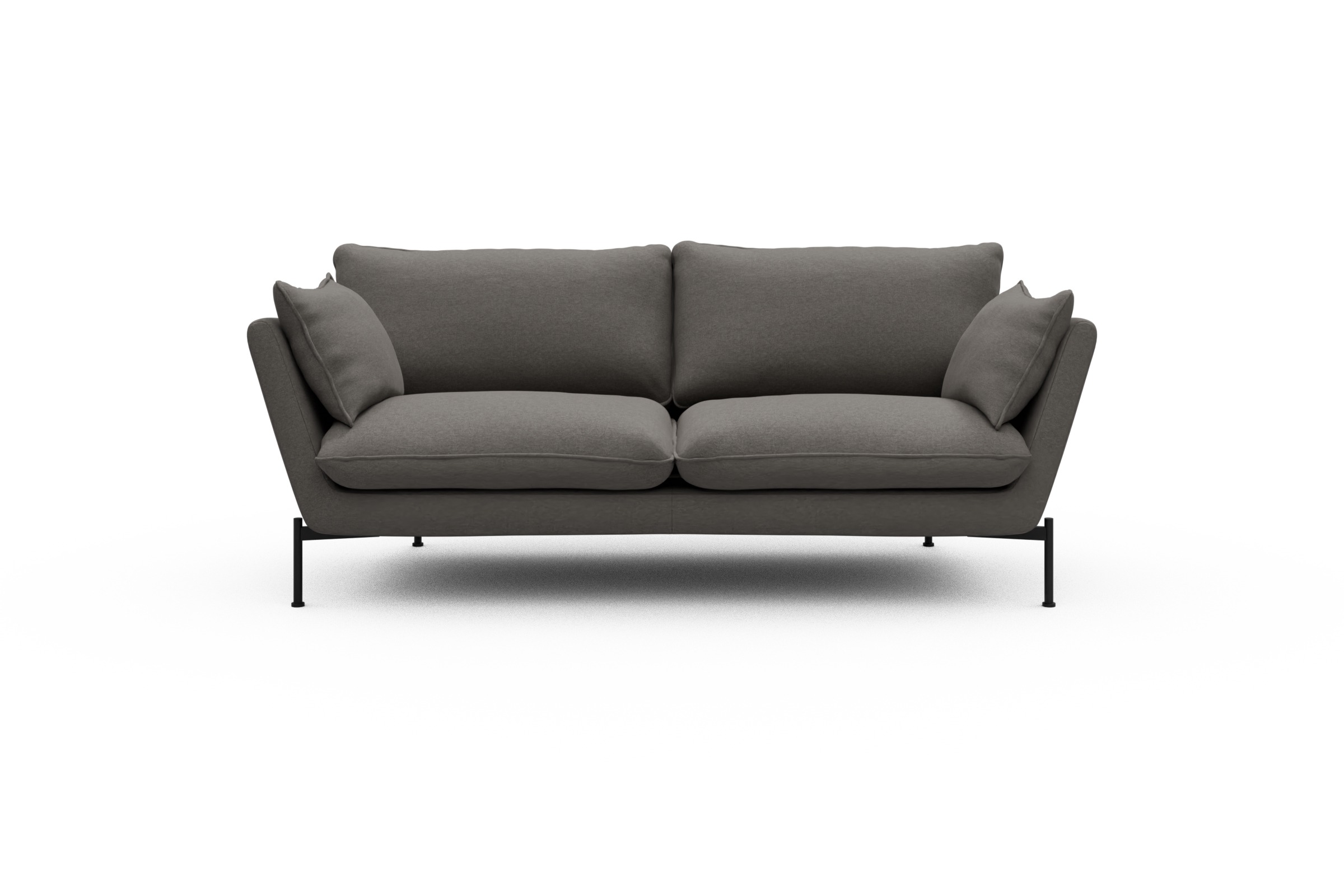 Skandi Home Sofa Anton 2-Sitzer Satya-Taupe moebelfaktor