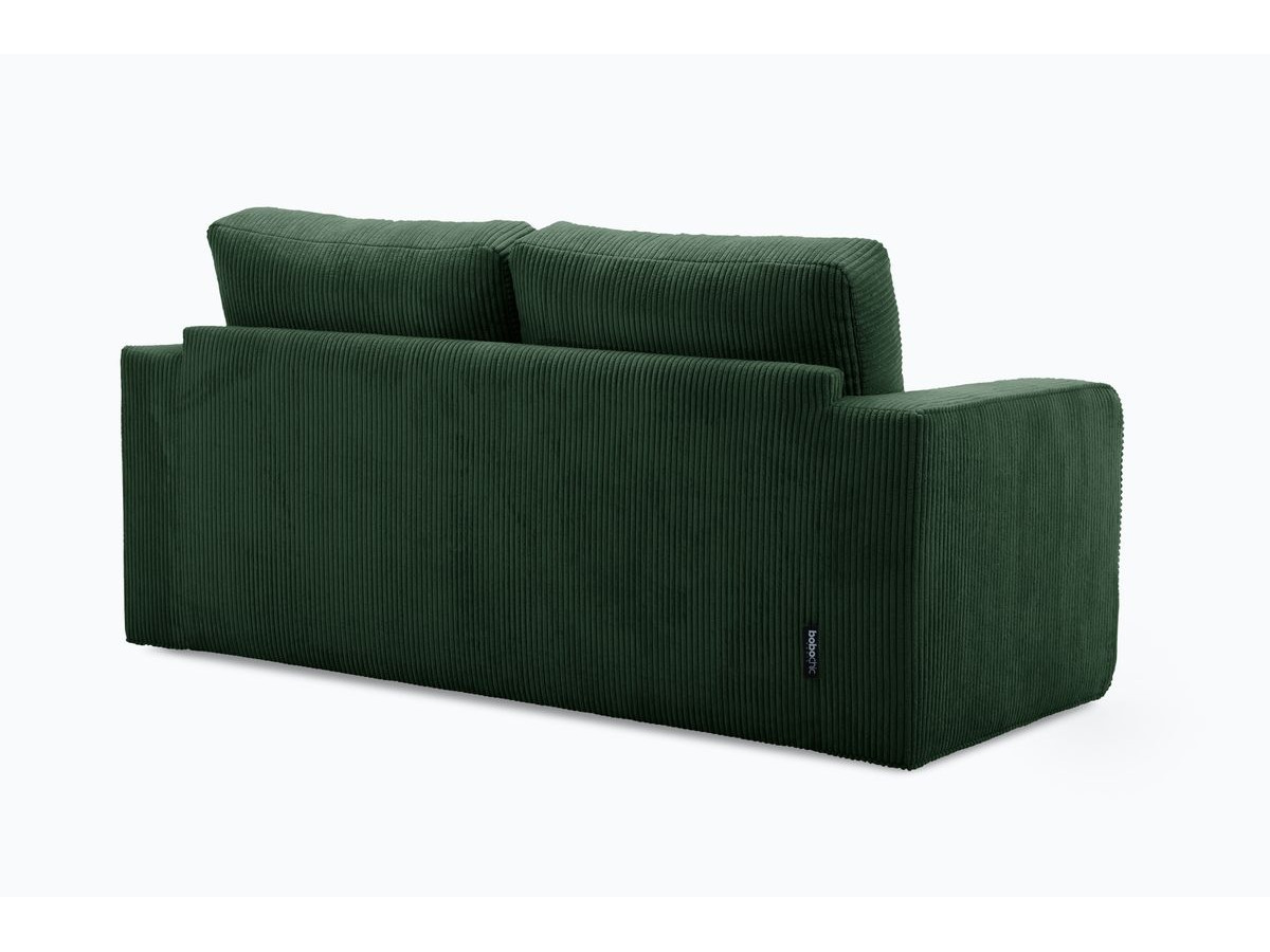 Bobochic Come Schlafsofa 2-Sitzer Cordsamt Grün