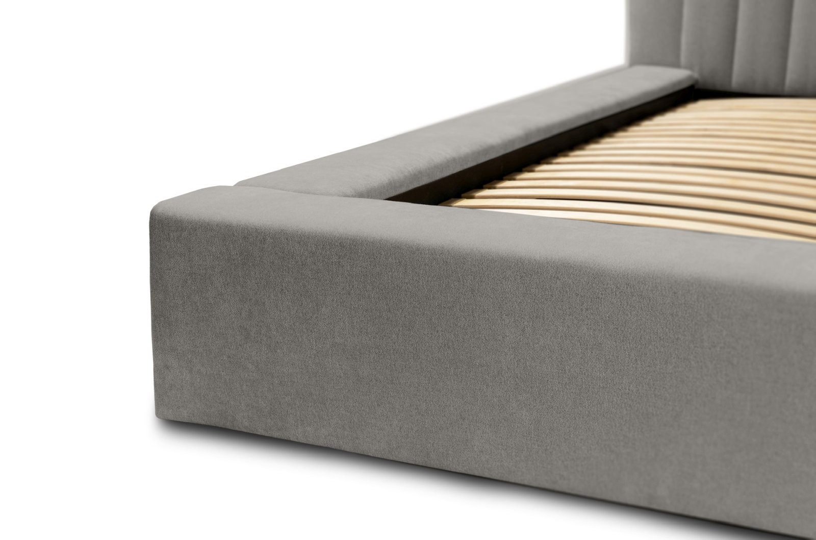 Polsterbett Carno Chenille 160x200 mit Metallrahmen Ditra-New 15