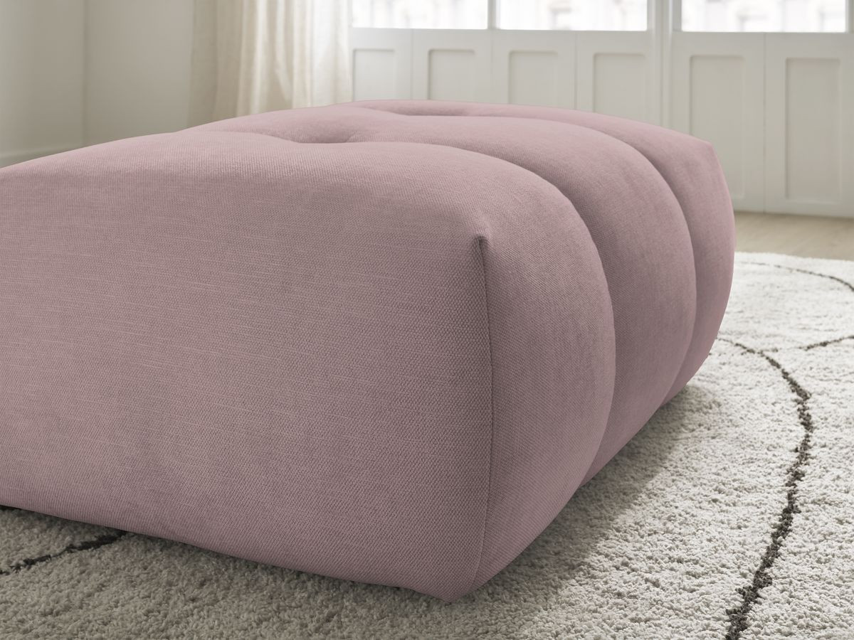 Bobochic Fuji Pouf Stoff Rosa