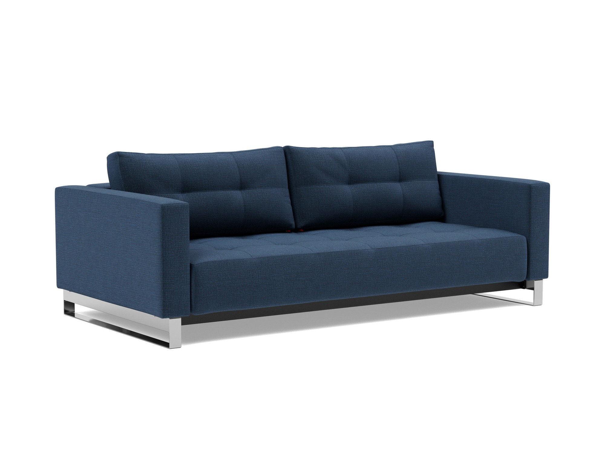 Schlafsofa Cassius D.E.L. Chenille Esina 414-Indigo-Blue