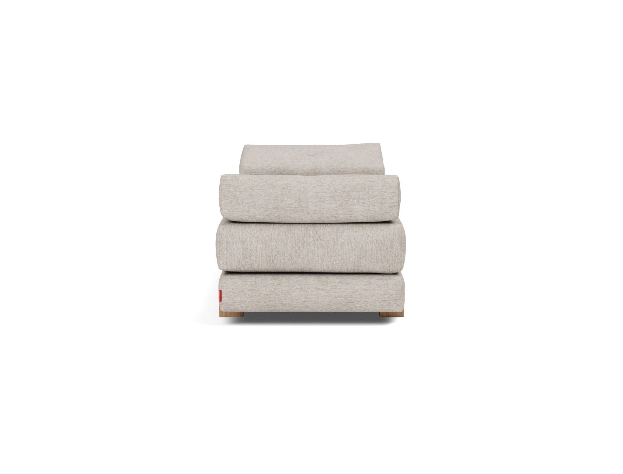 Tagesbett Sigmund Chenille Yuveno 471-Sand Beine Drip Eiche