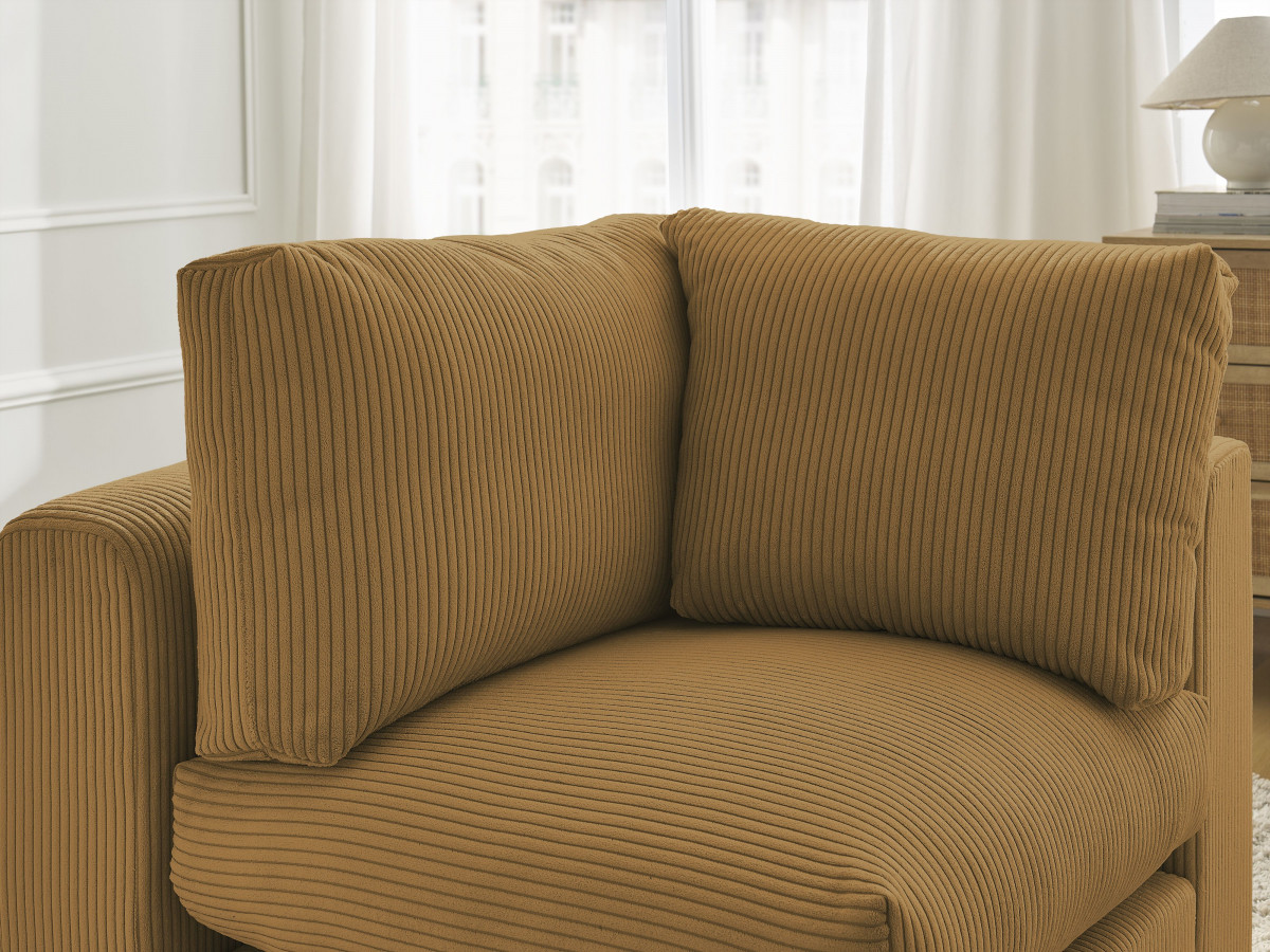 Bobochic Paris Eckmodul Cordsamt Gelb