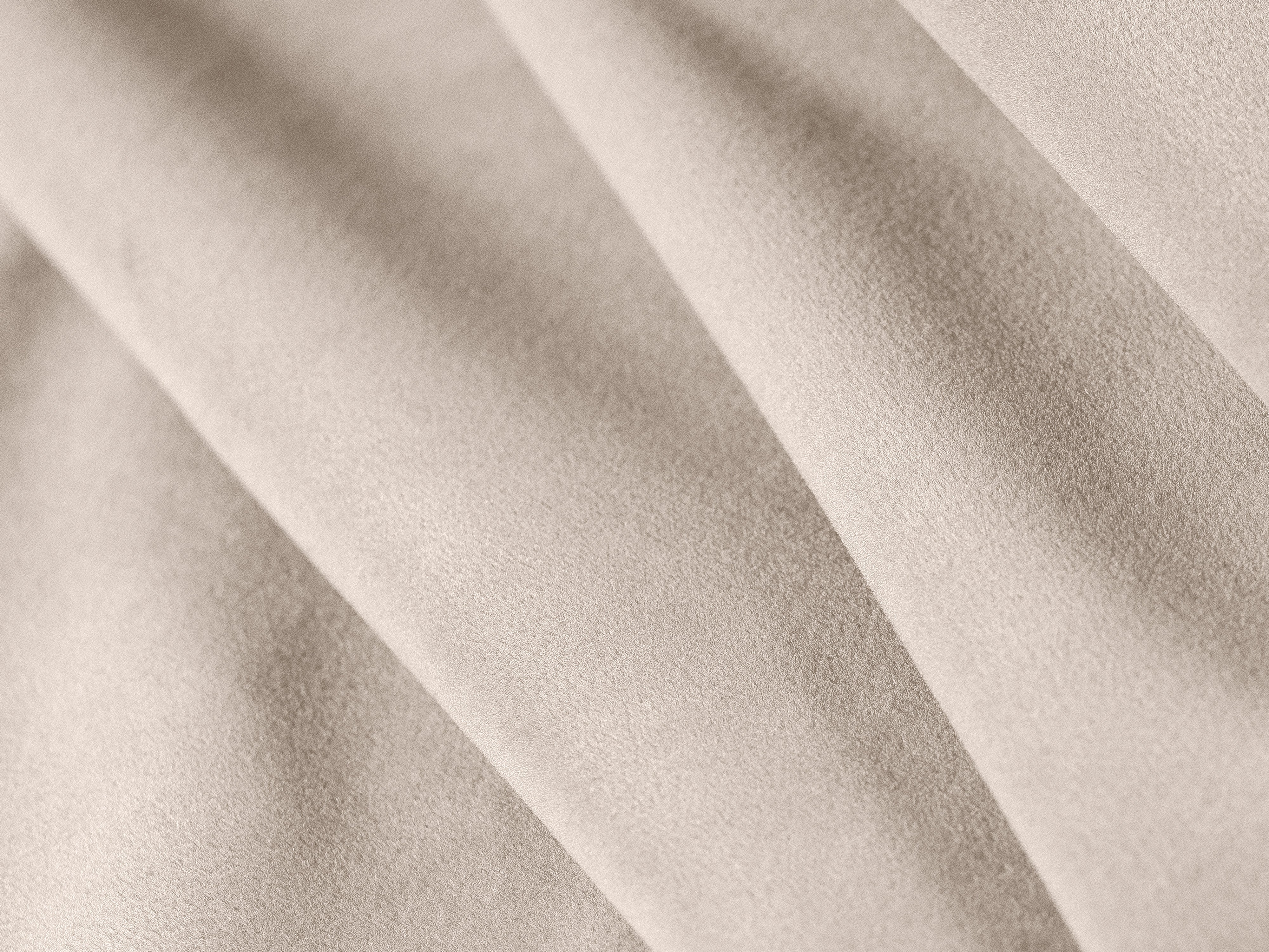 Micadoni Hocker Kate halbrund Samt Salvador Beige
