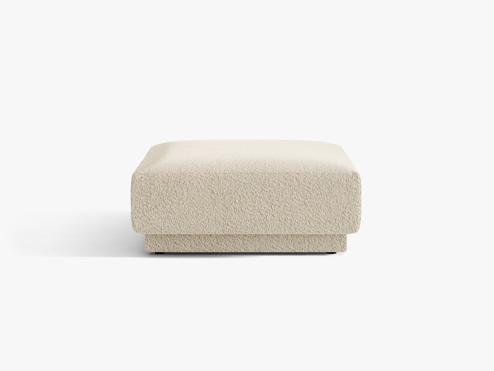 Micadoni Hocker Miley 1-Sitzer Boucle Baloo Beige