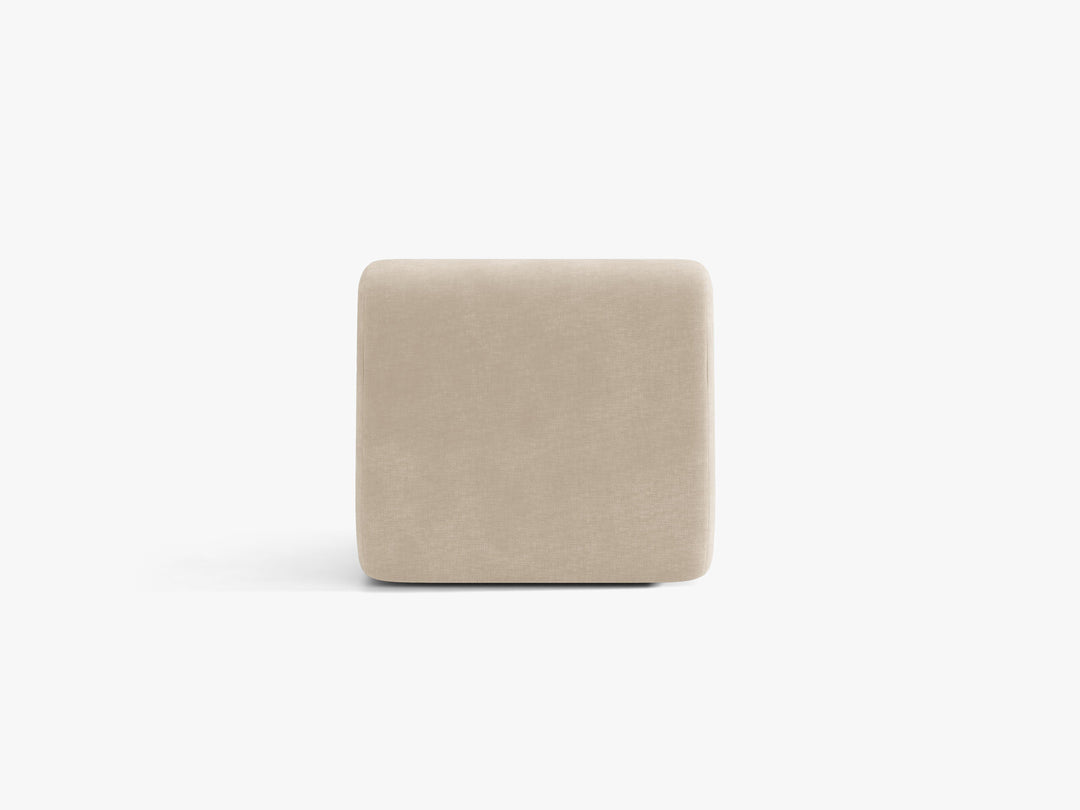 Micadoni Neo Sofamodul armlos Chenille Golden Helles Beige