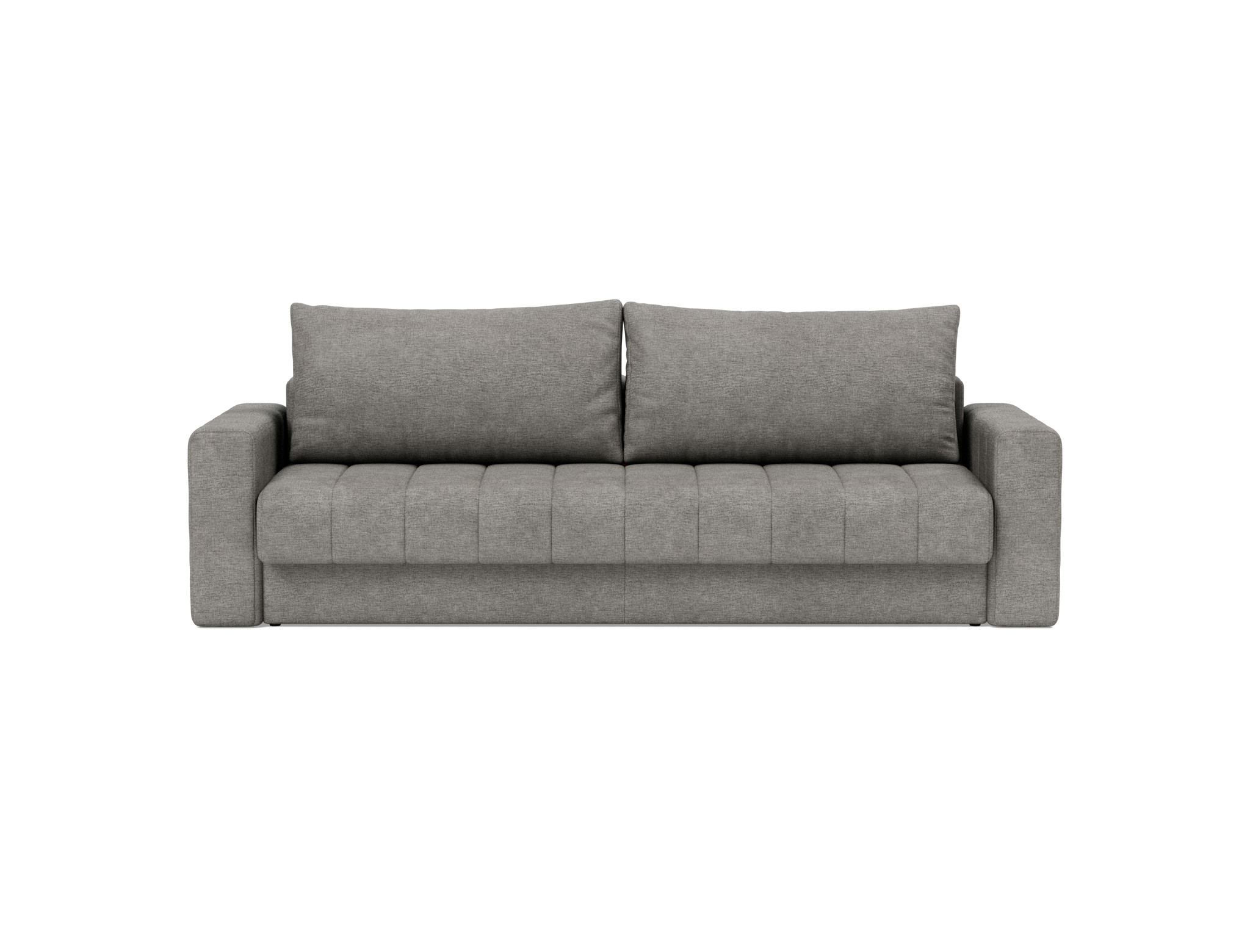 Schlafsofa Akello mit Armlehnen Flachgewebe Avella 282-Warm-Grey