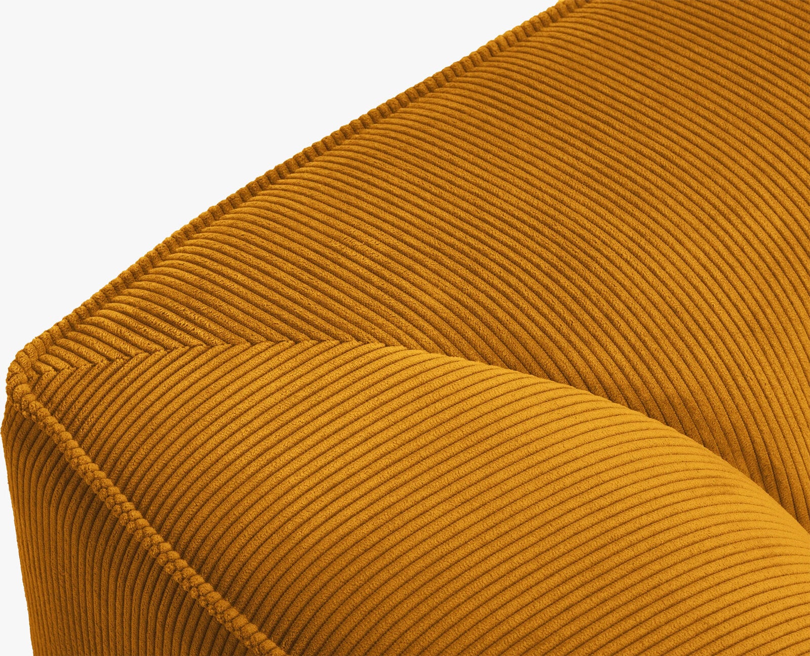 Micadoni Sofa Ruby 2-Sitzer Kord Scala Gelb