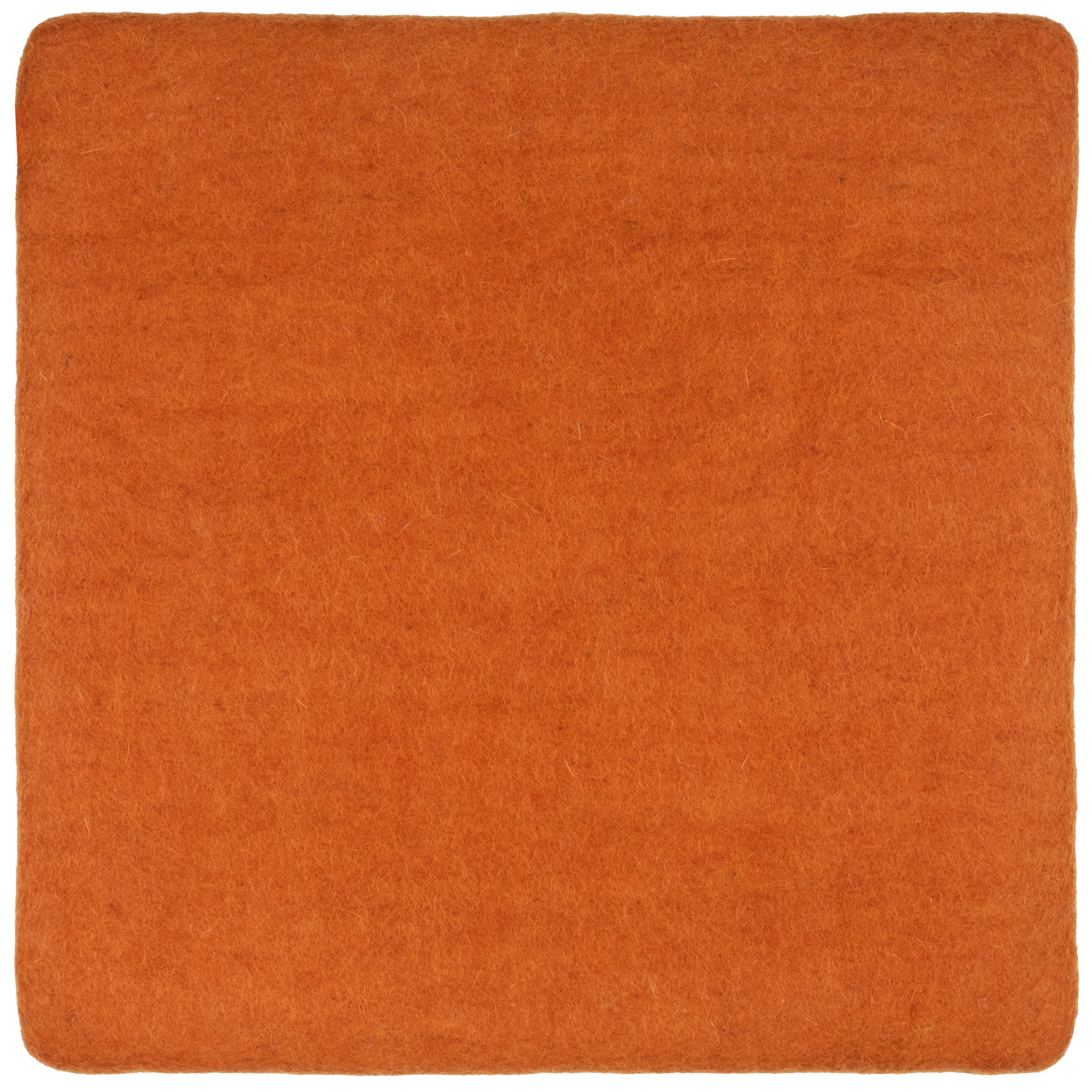 myfelt Afra Filz-Sitzauflage Orange 36 x 36 cm