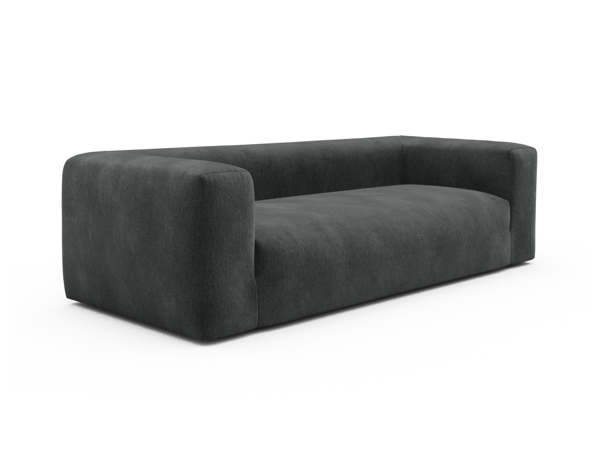 Skandi Home Sofa Fred 3-Sitzer Smooth-Deep-Warm-Grey moebelfaktor