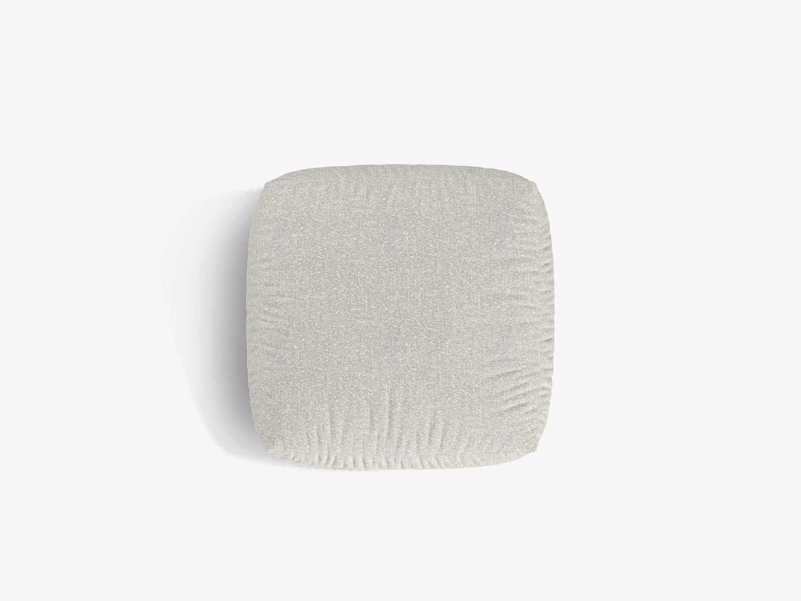 Micadoni Hocker Martina Groß 1-Sitzer Boucle Monet Grau Beige Melange