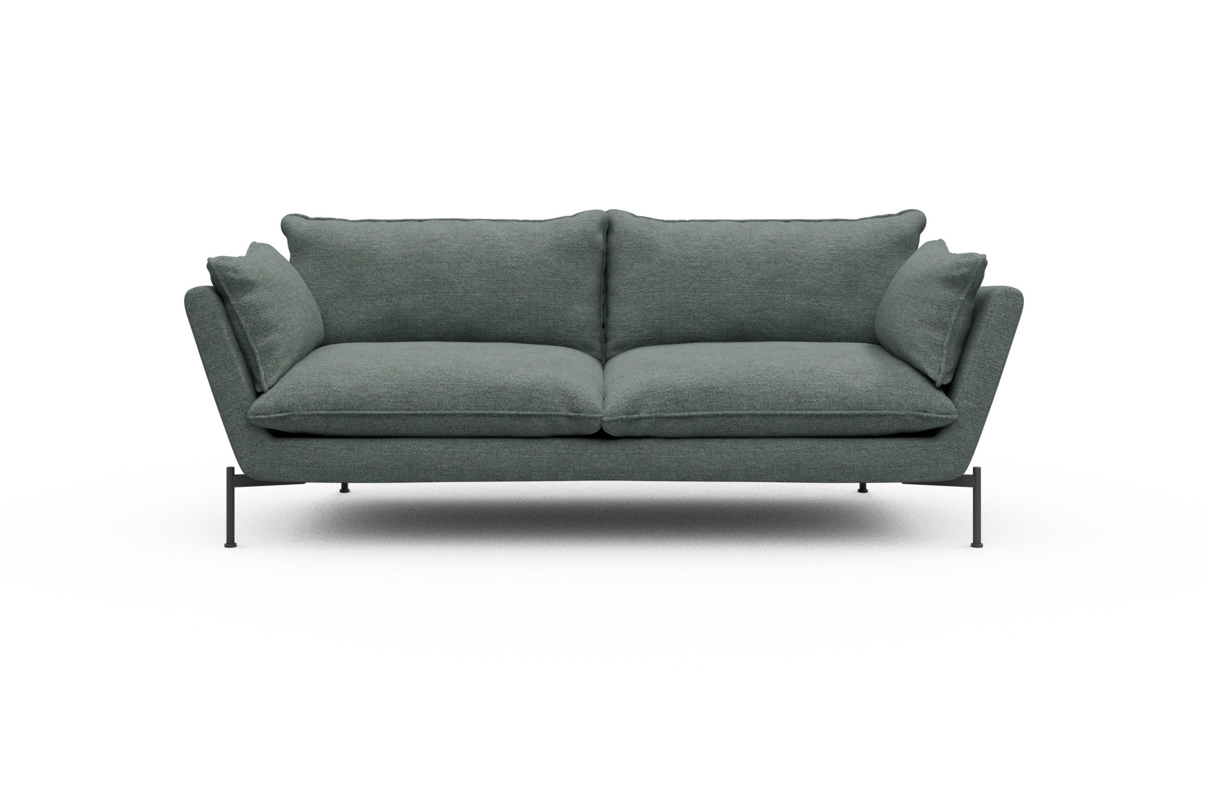 Skandi Home Sofa Anton PREMIUM 3-Sitzer Carreno-Ice-Blue moebelfaktor