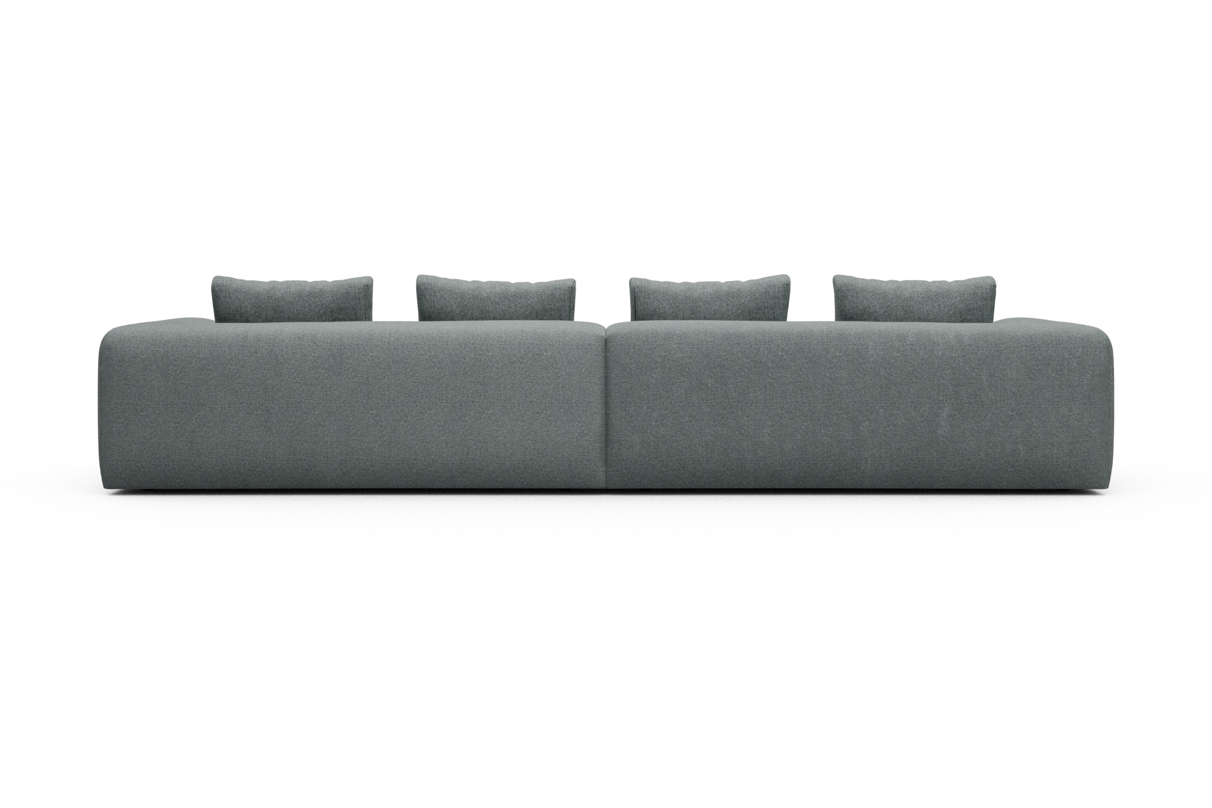Sofa Modulares XXL Sofa Fred 5-Sitzer Casone-Light-Mixed-Green