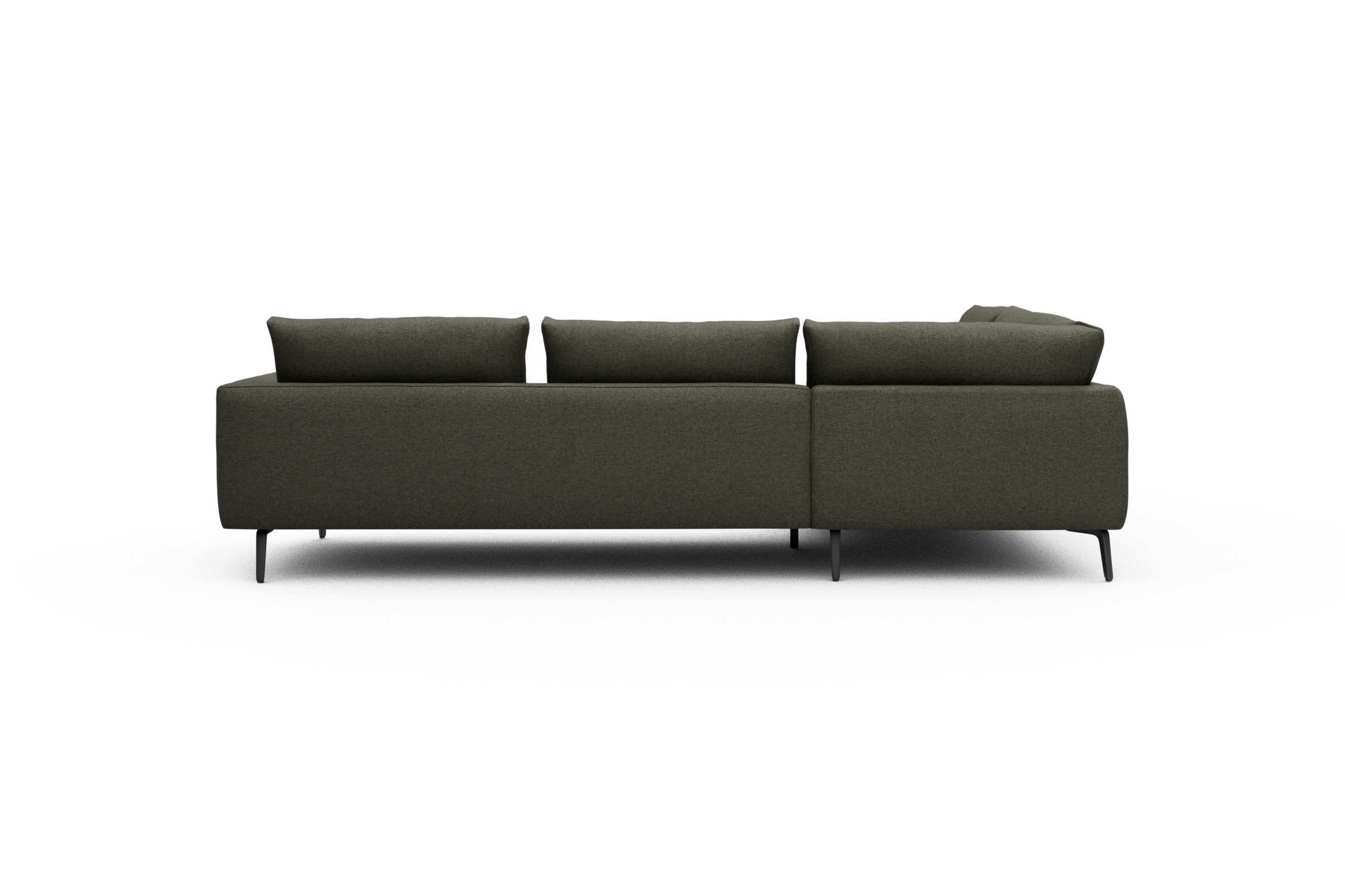 Ecksofa Karl Relax-Ecke links mit 2,5-Sitzer Sama-Winter-Moss