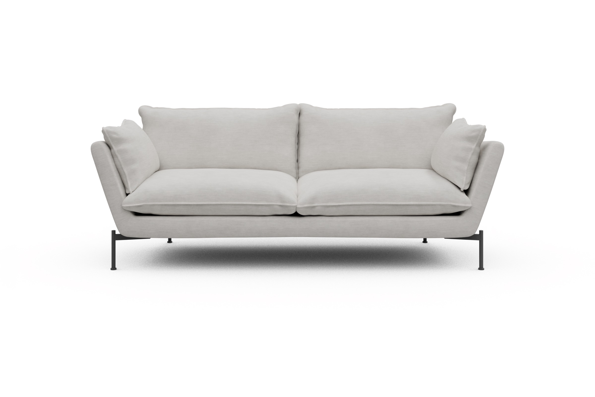 Skandi Home Sofa Anton PREMIUM 3-Sitzer Vivus-Dusty-Off-White moebelfaktor