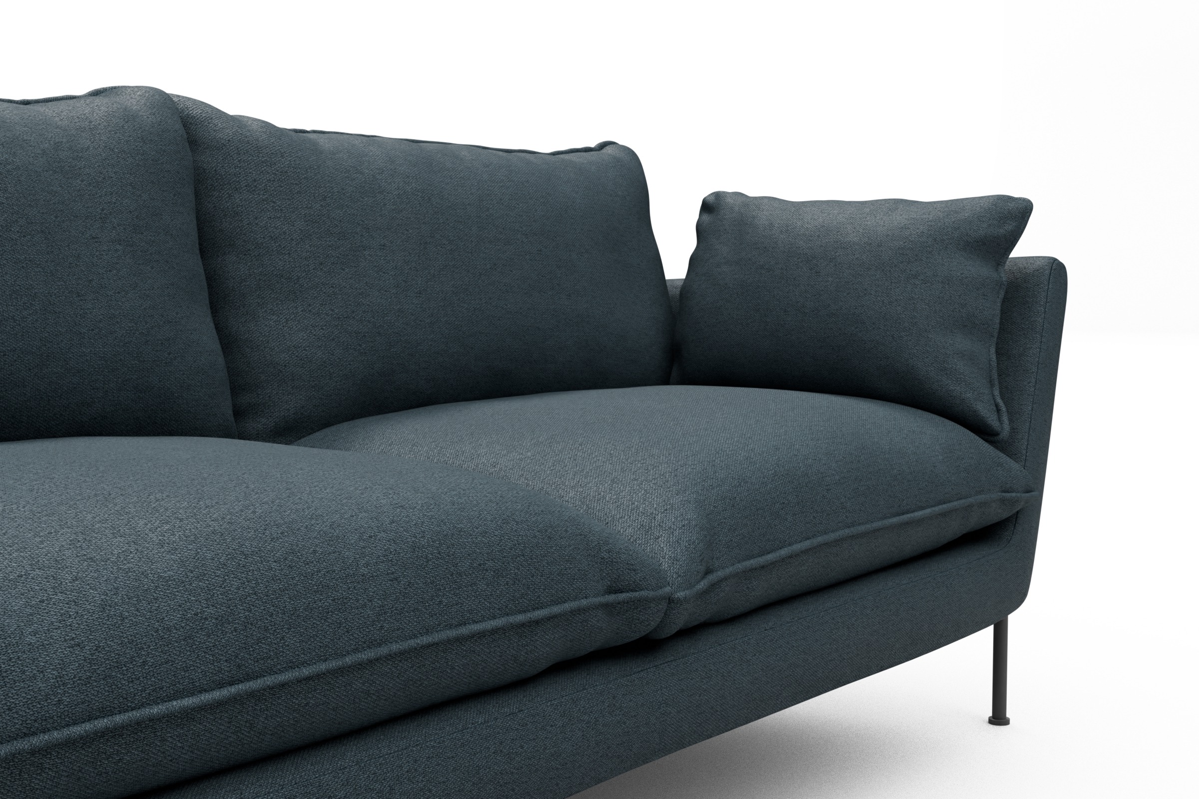 Sofa Anton PREMIUM 2-Sitzer Denari-Royal-Blue