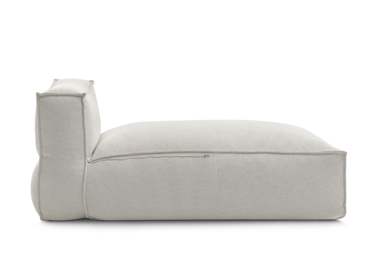 Bobochic Biarritz Méridienne-Modul Melange-Stoff Beige