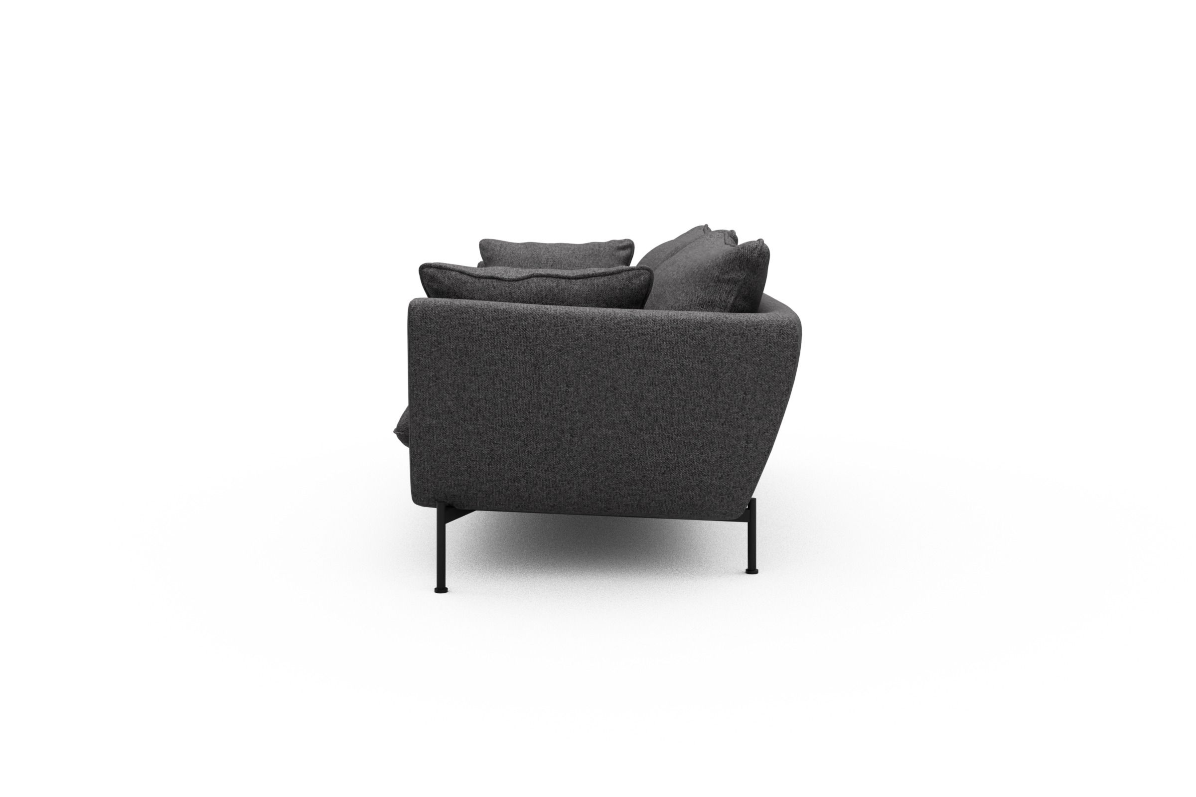 Sofa Anton PREMIUM 2-Sitzer Sama-Antracite