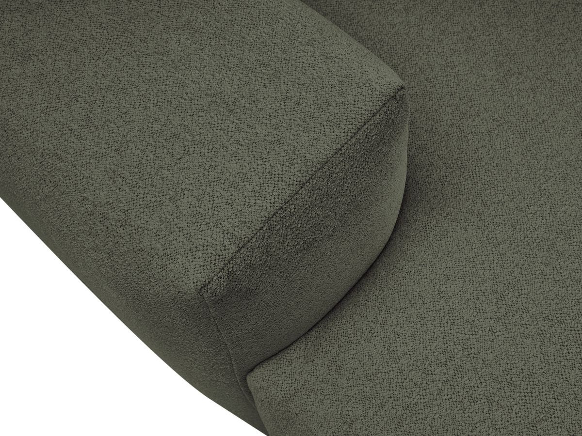 Bobochic Voltaire Sofa 4-Sitzer 248 × 170 cm Melange-Stoff Grün